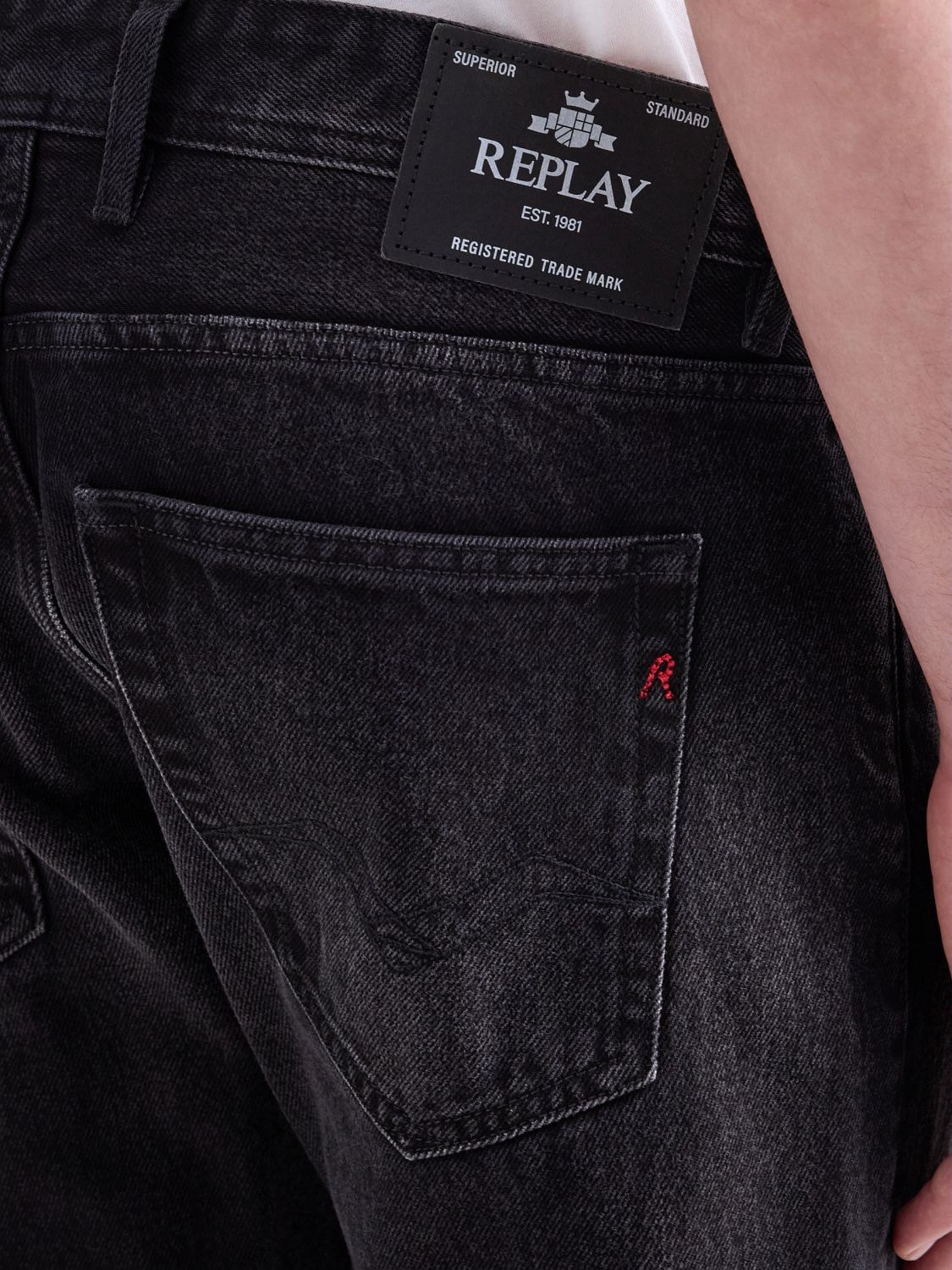 Replay Straight-Jeans »GROVER« in vielen verschiedenen Waschungen, mit Stretch