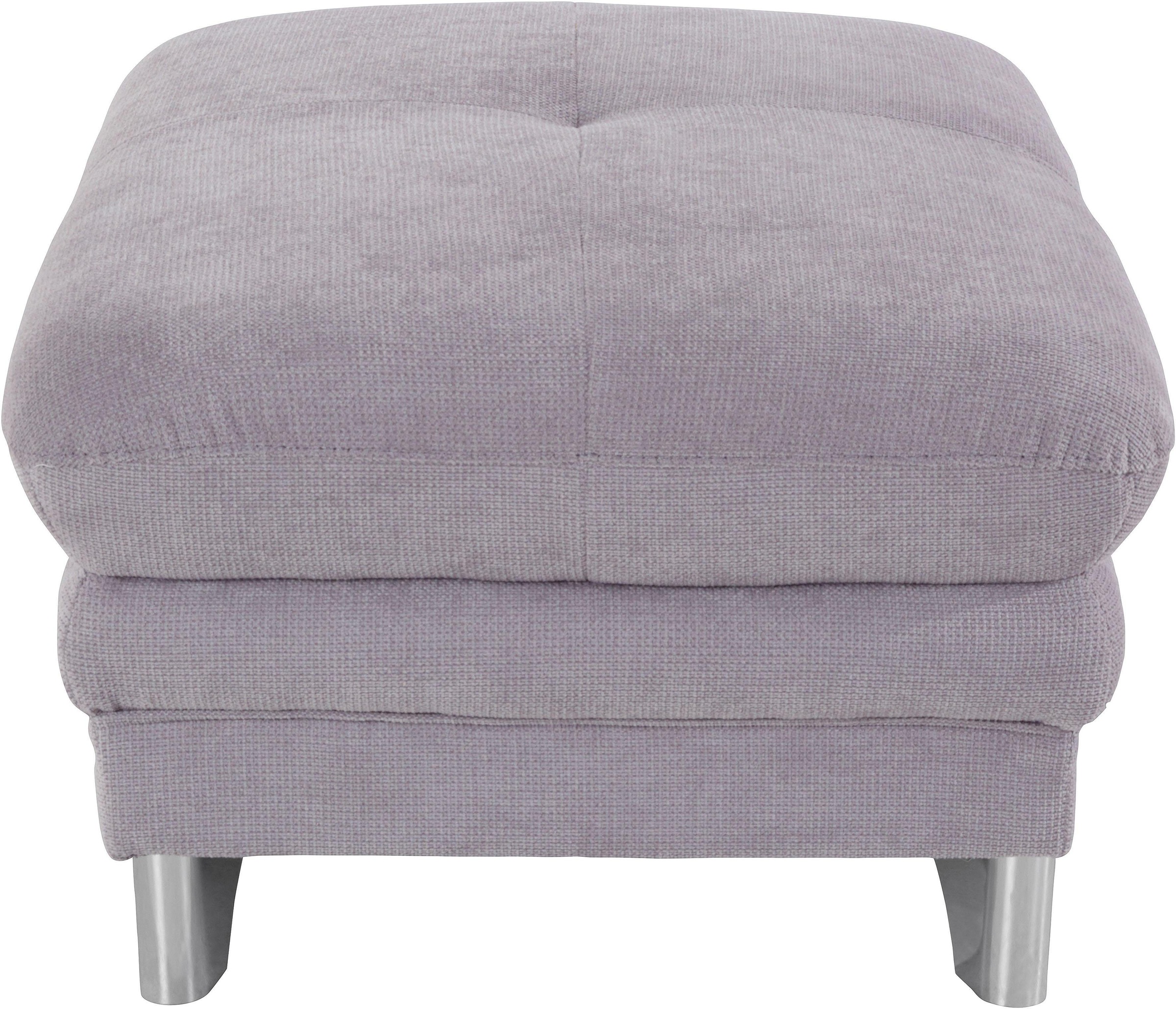 COTTA Polstergarnitur »Enterprise L-Form«, (Set), Set bestehend aus: Ecksofa mit Arm- & Kopfteilverstellung & Hocker