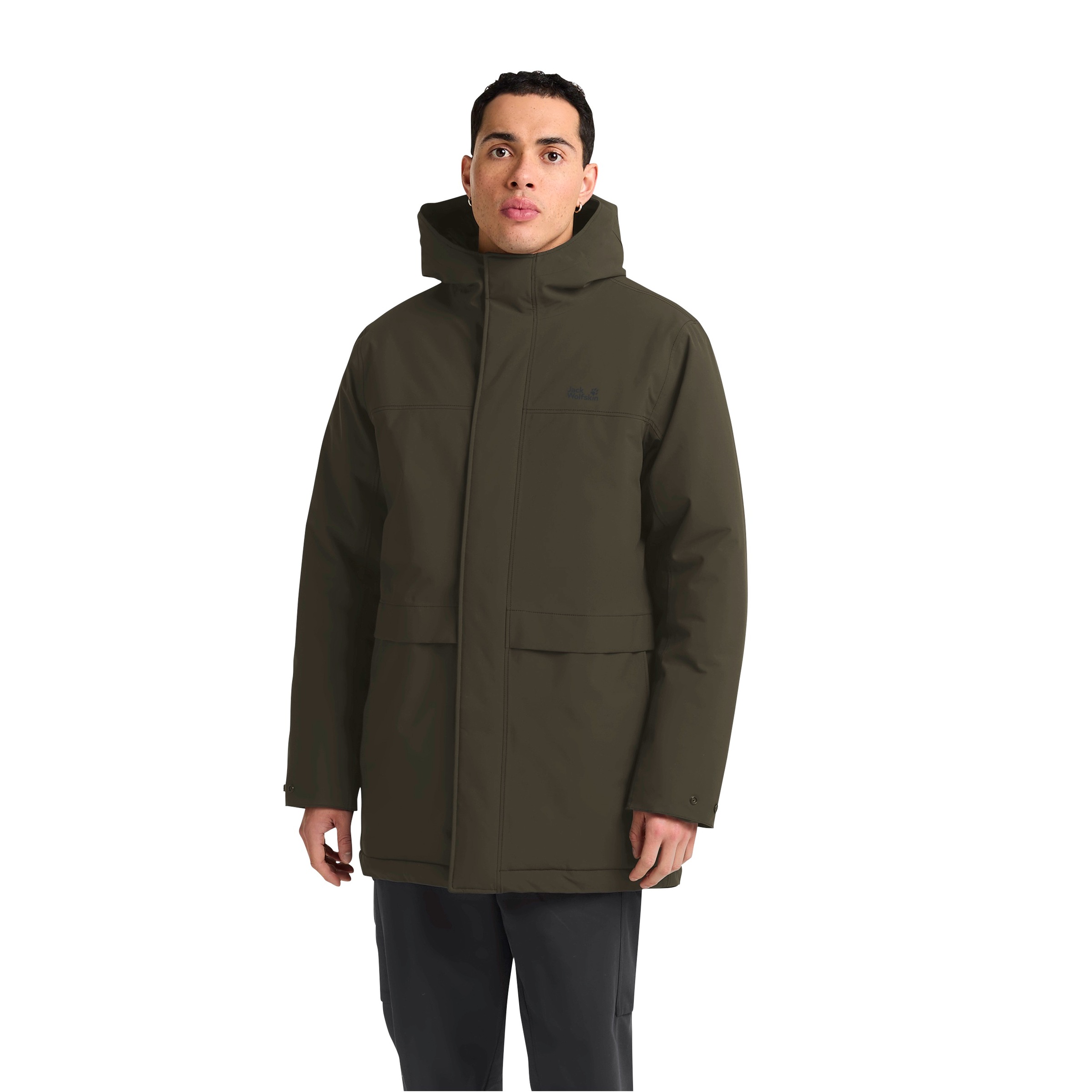Image of Jack Wolfskin Wintermantel "COLD CAMP COAT M" Wärmend, winddicht, Übergangsjacke