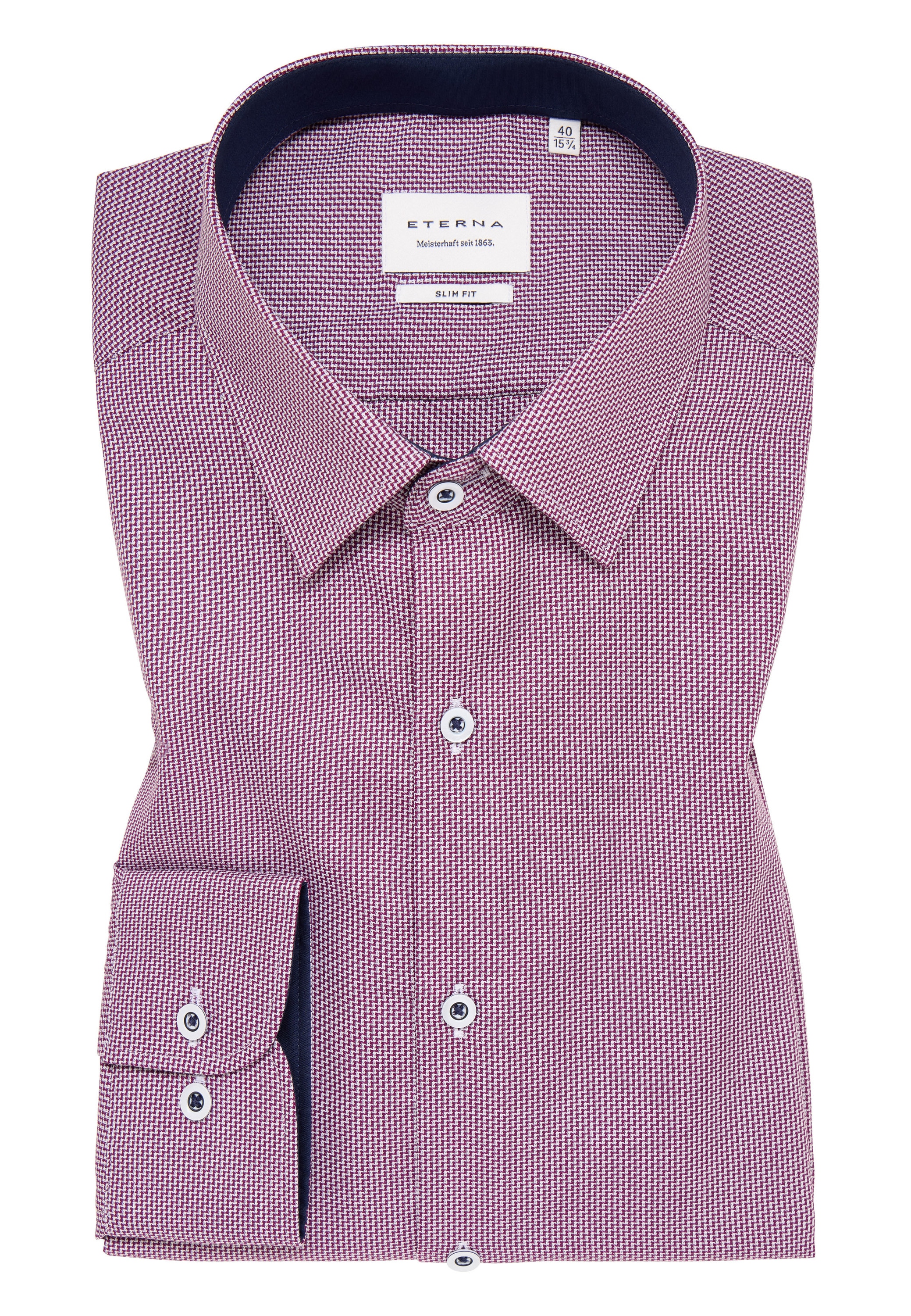 Eterna Chemise à manches longues »SLIM FIT« NON IRON (bügelfrei)
