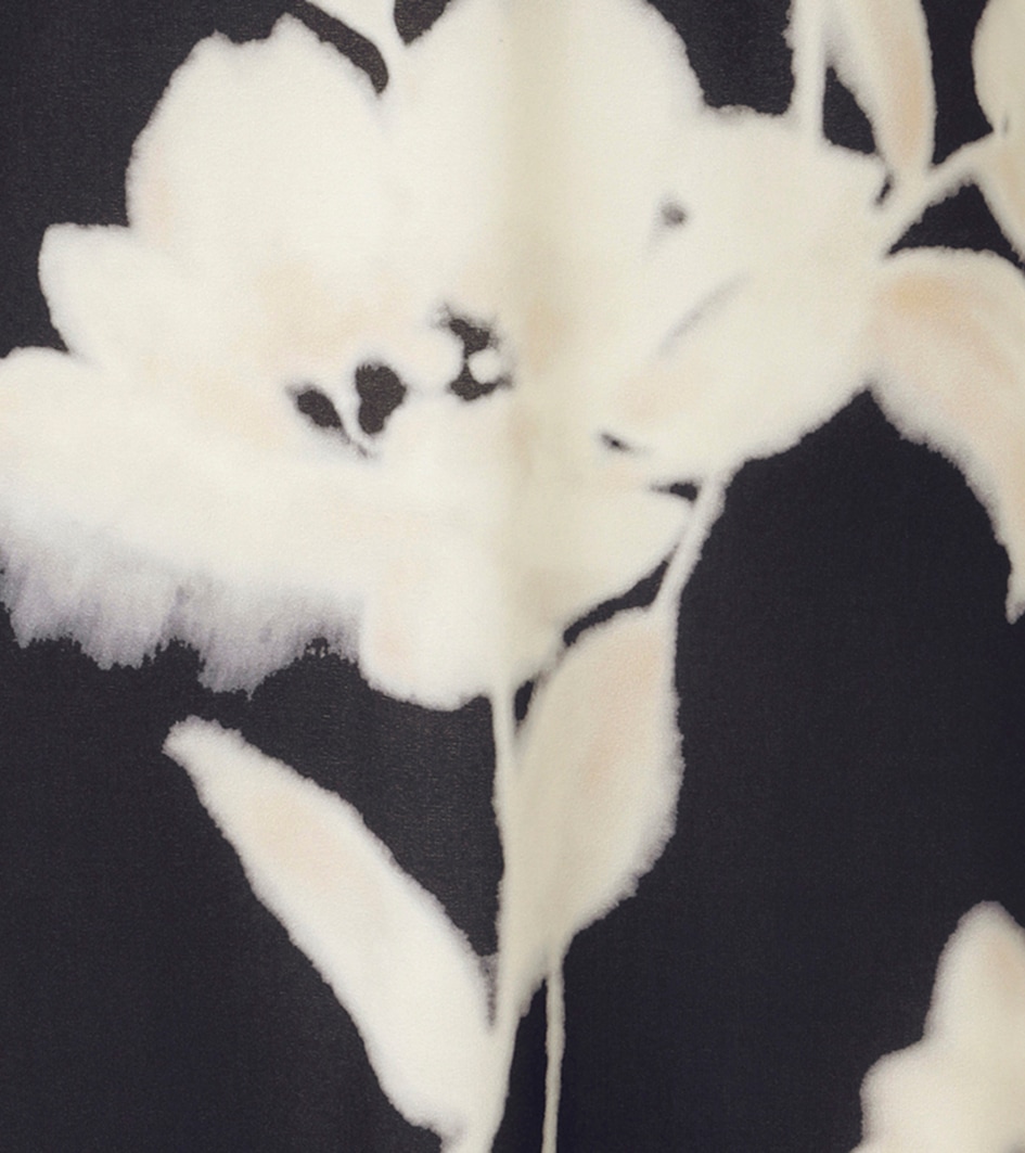 Aniston SELECTED Jerseykleid, mit grossflächigen Batik-Blumen und Blüten bedruckt - NEUE KOLLEKTION