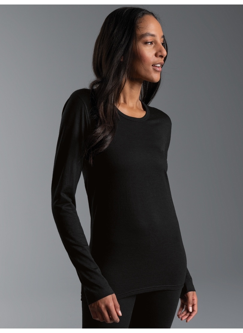 Trigema T-shirt à manches longues »TRIGEMA Sportshirt aus Merinowolle« 1 cuis