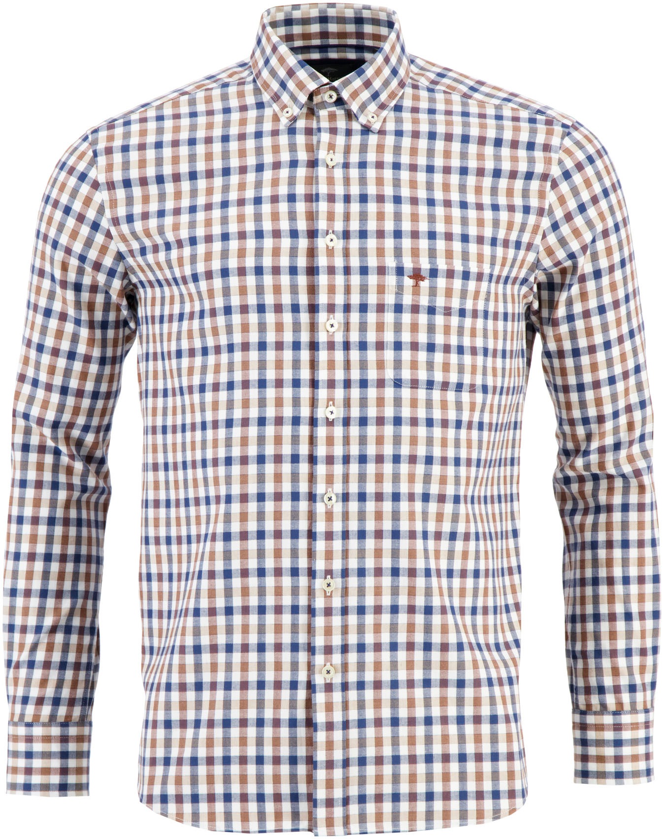 Image of FYNCH-HATTON Karohemd, mit Logostickerei bei Ackermann Versand Schweiz