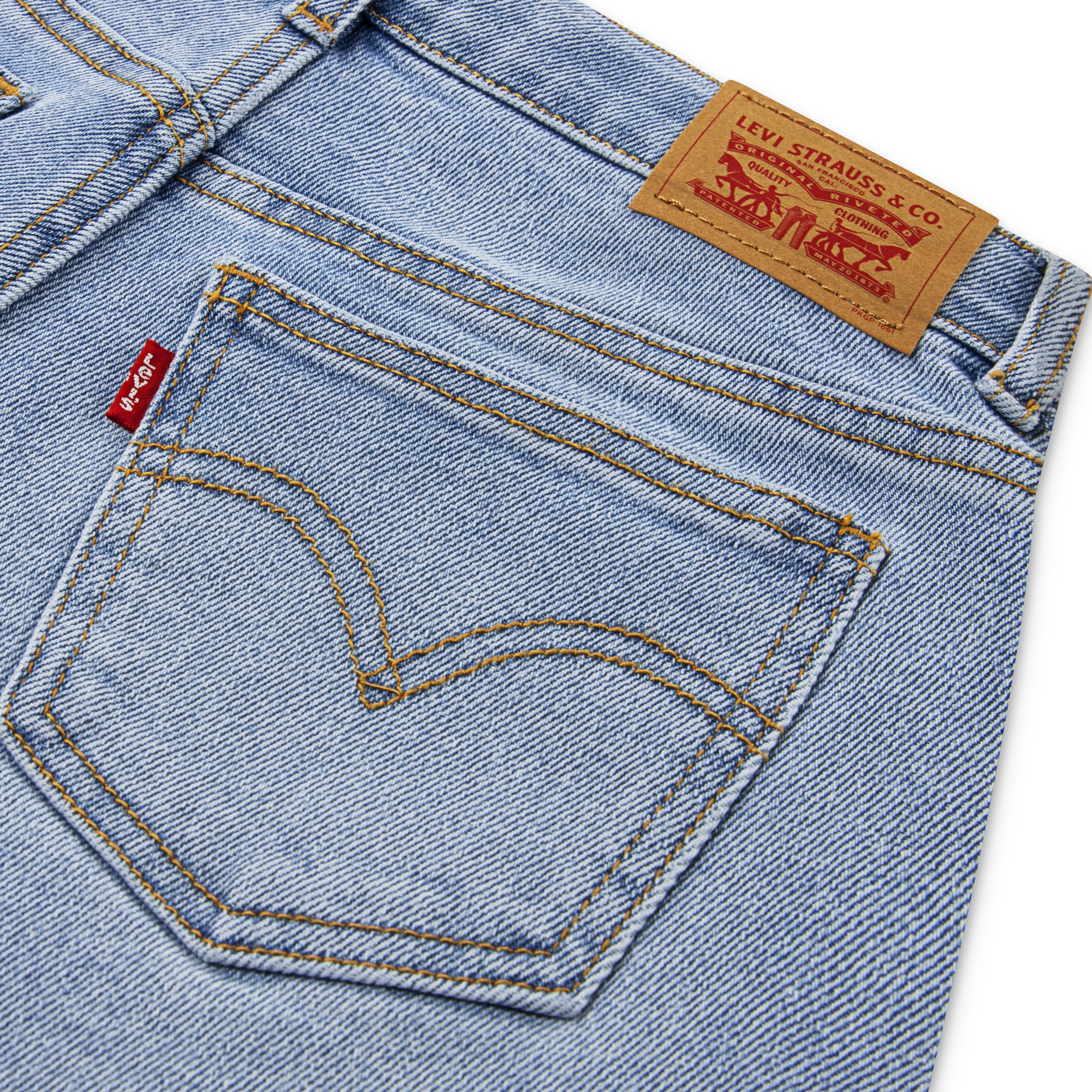 Levi's® Kids High-waist-Jeans »LVG HIGH RISE BAGGY«, mit softem Griff