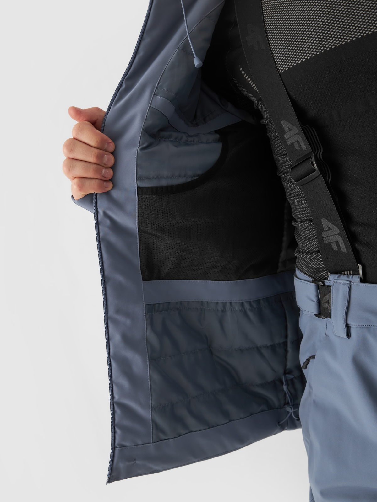 4F Skijacke, mit Kapuze, Winterjacke