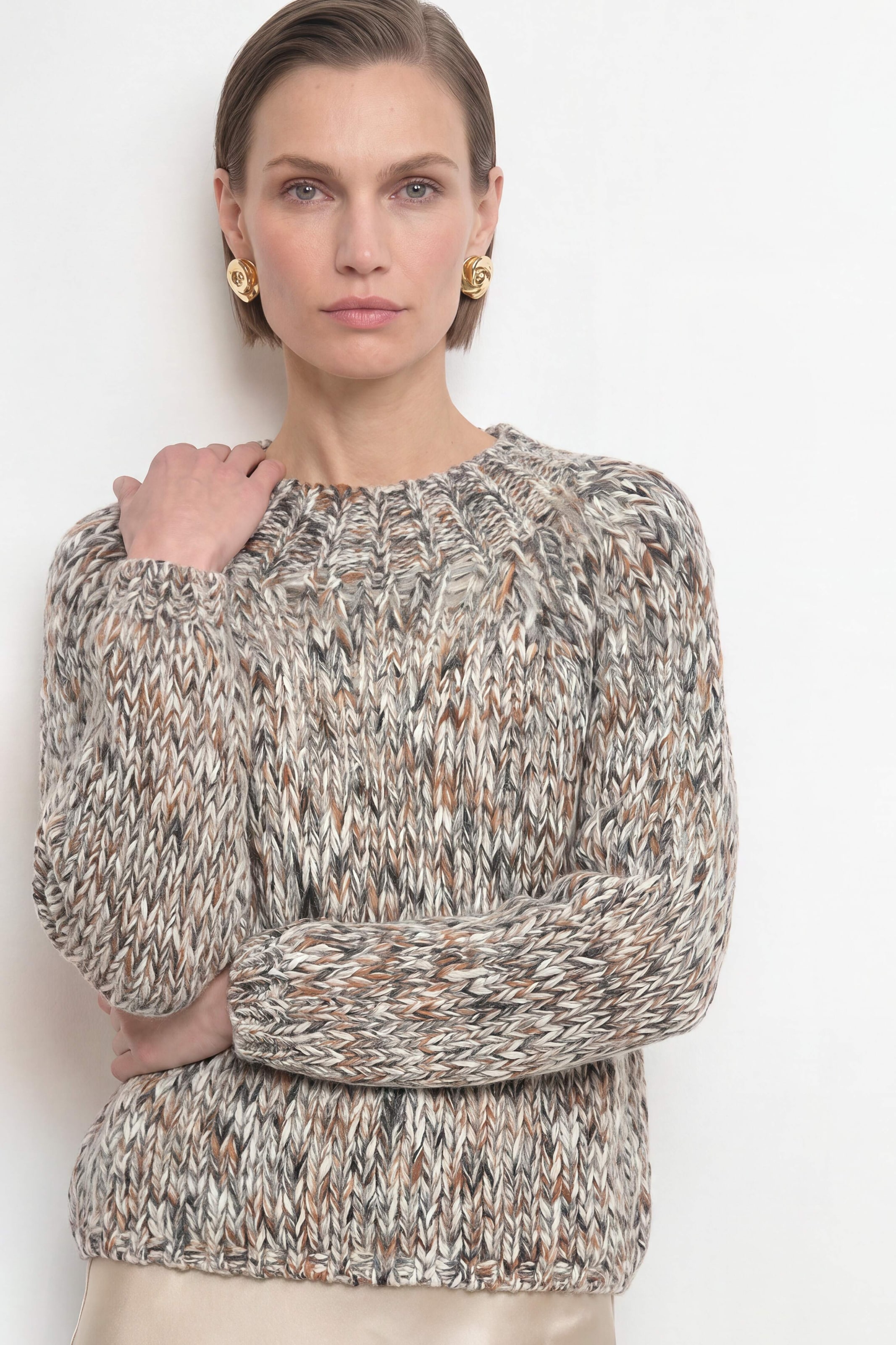 Image of RICHROYAL Strickpullover mit Schurwoll-Anteil