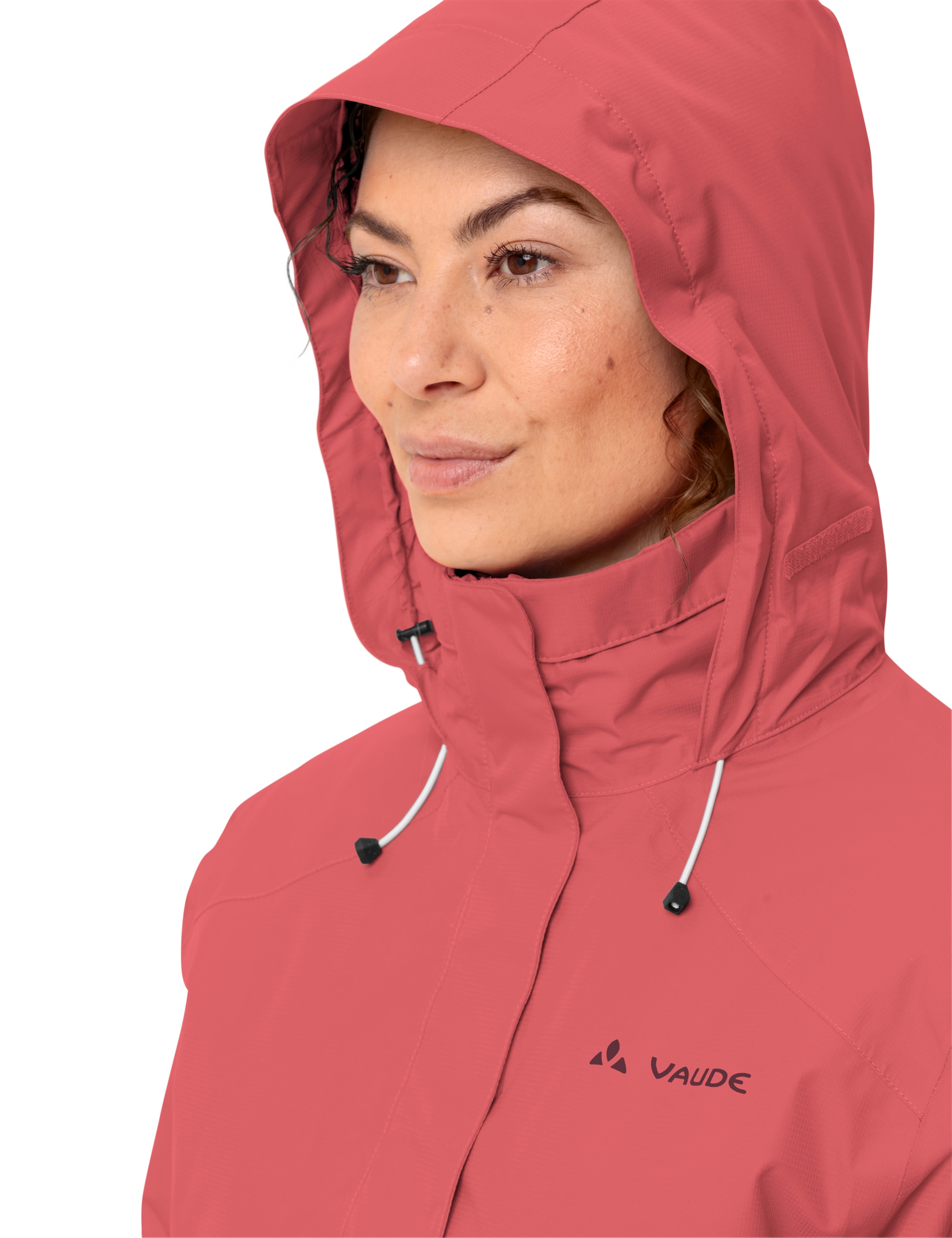 VAUDE Fahrradjacke »WOMEN'S ESCAPE BIKE WARM JACKET«, (1 St.), mit Kapuze, Wasserdicht, winddicht und atmungsaktiv