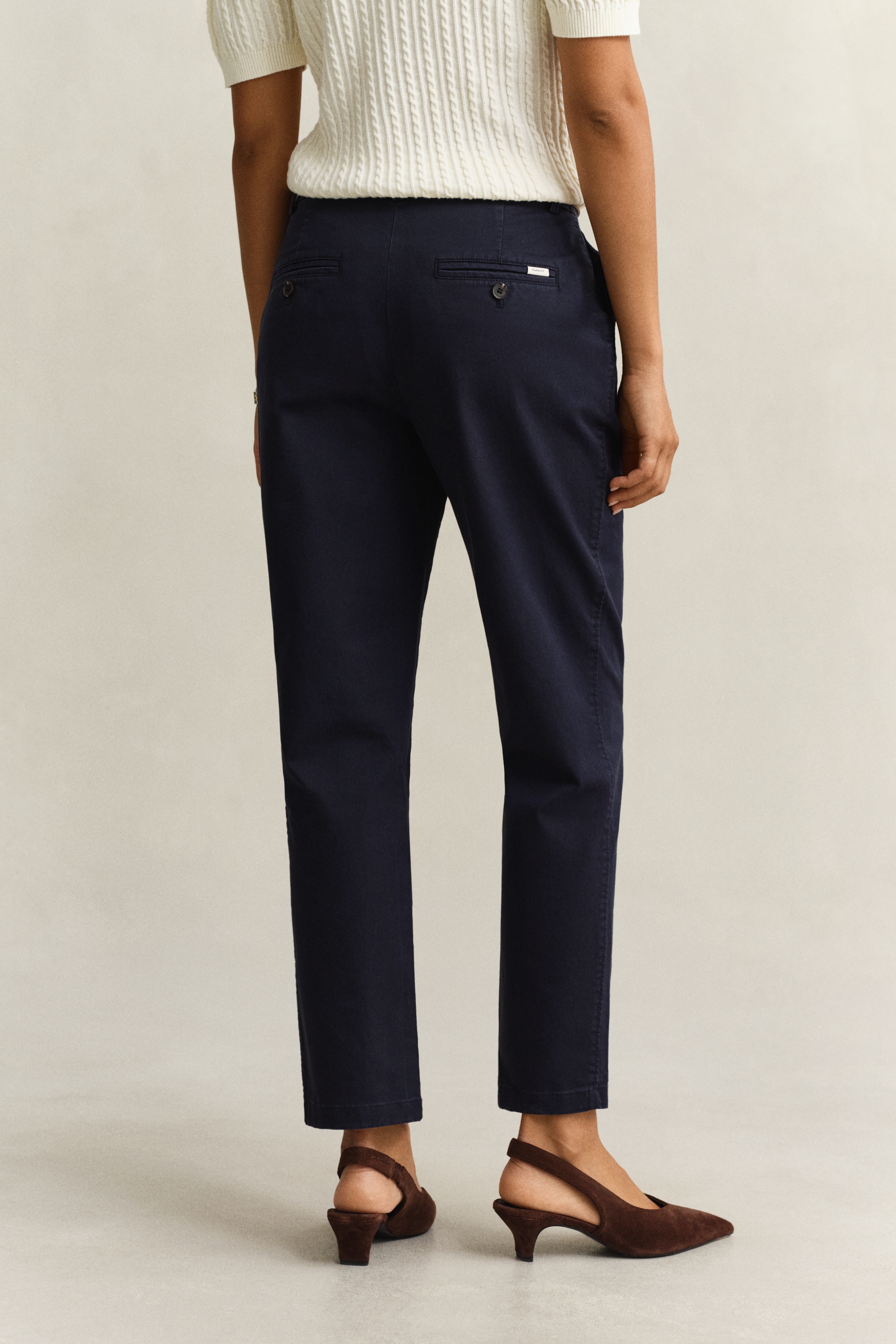 Image of Gant Chinohose classic slim fit, leicht verkürzt