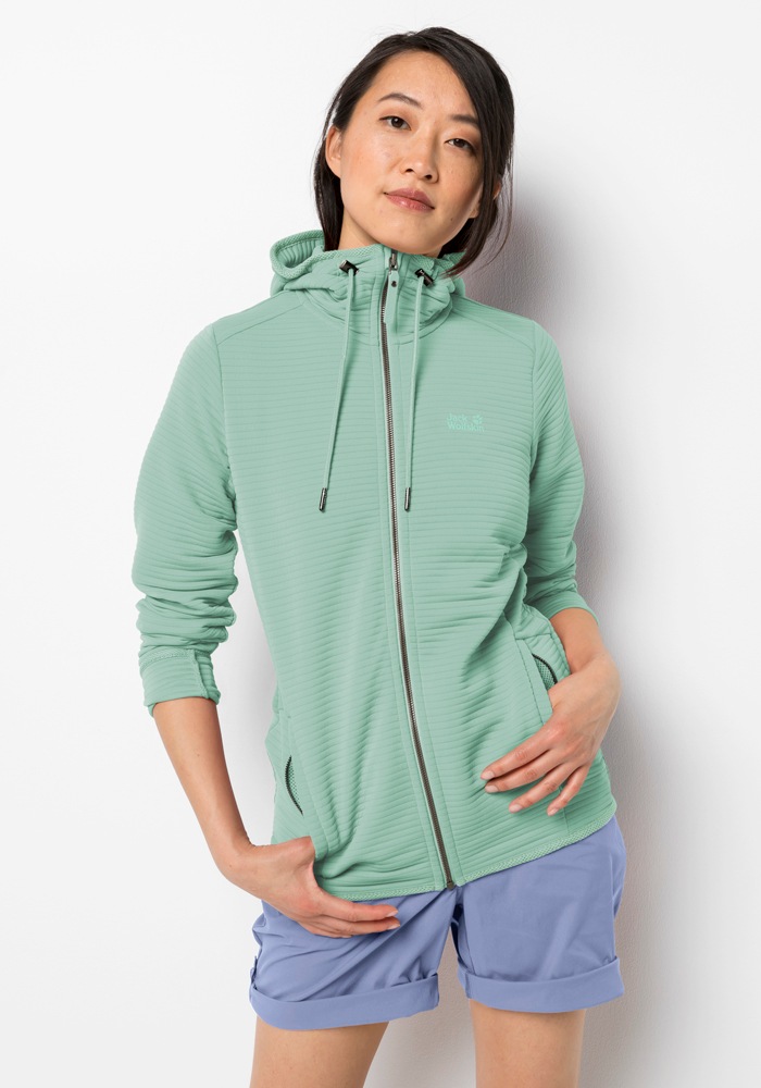 Image of Jack Wolfskin Kapuzenfleecejacke »MODESTO HOODED JKT WOMEN« bei Ackermann Versand Schweiz
