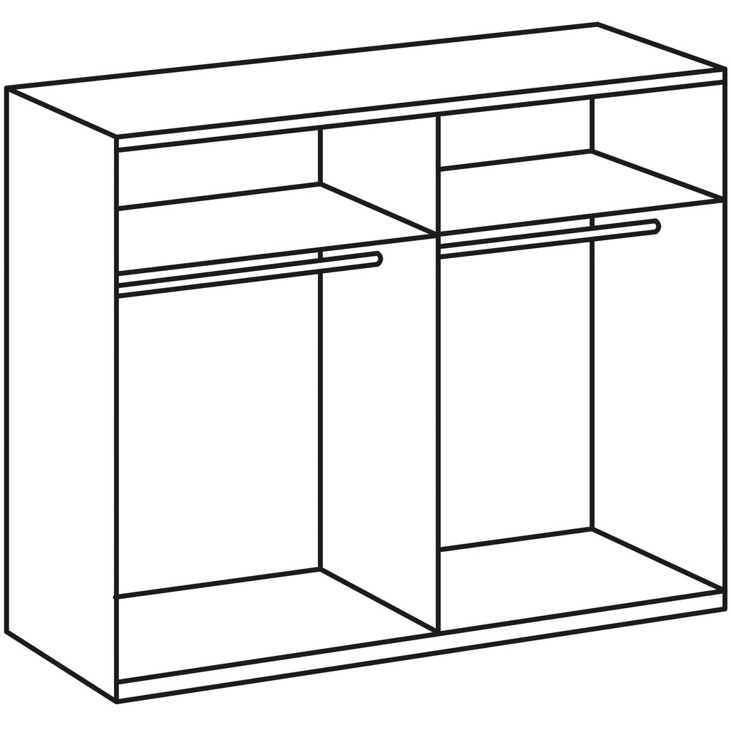 Wimex Schwebetürenschrank »Cardiff«, mit Spiegel