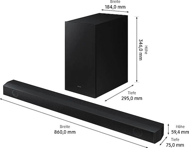 Samsung Soundbar »HW-B540«, 2.1-Kanal