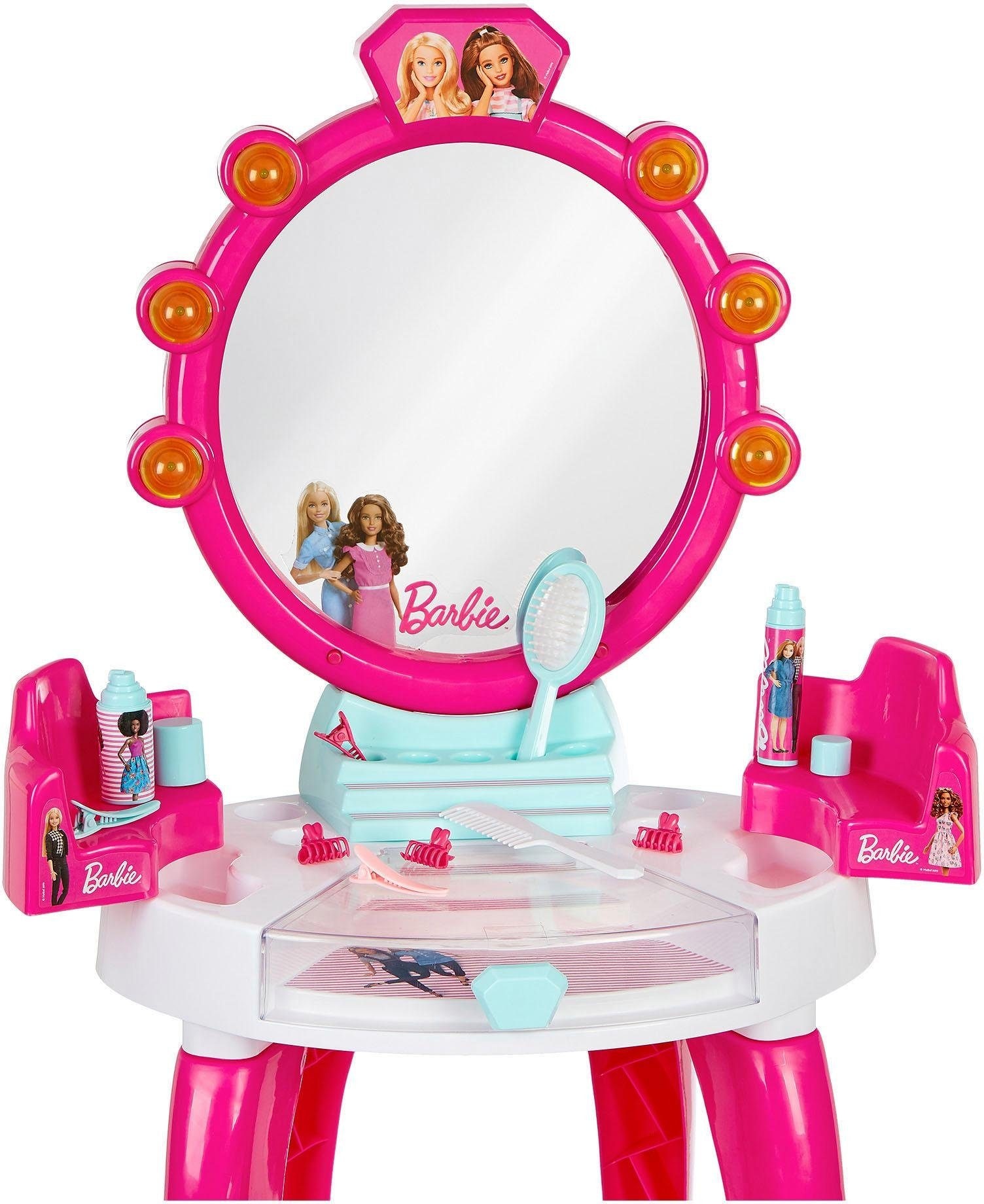 Klein Schminktisch »Barbie Schönheitsstudio mit Zubehör«, mit Licht- und Soundfunktion