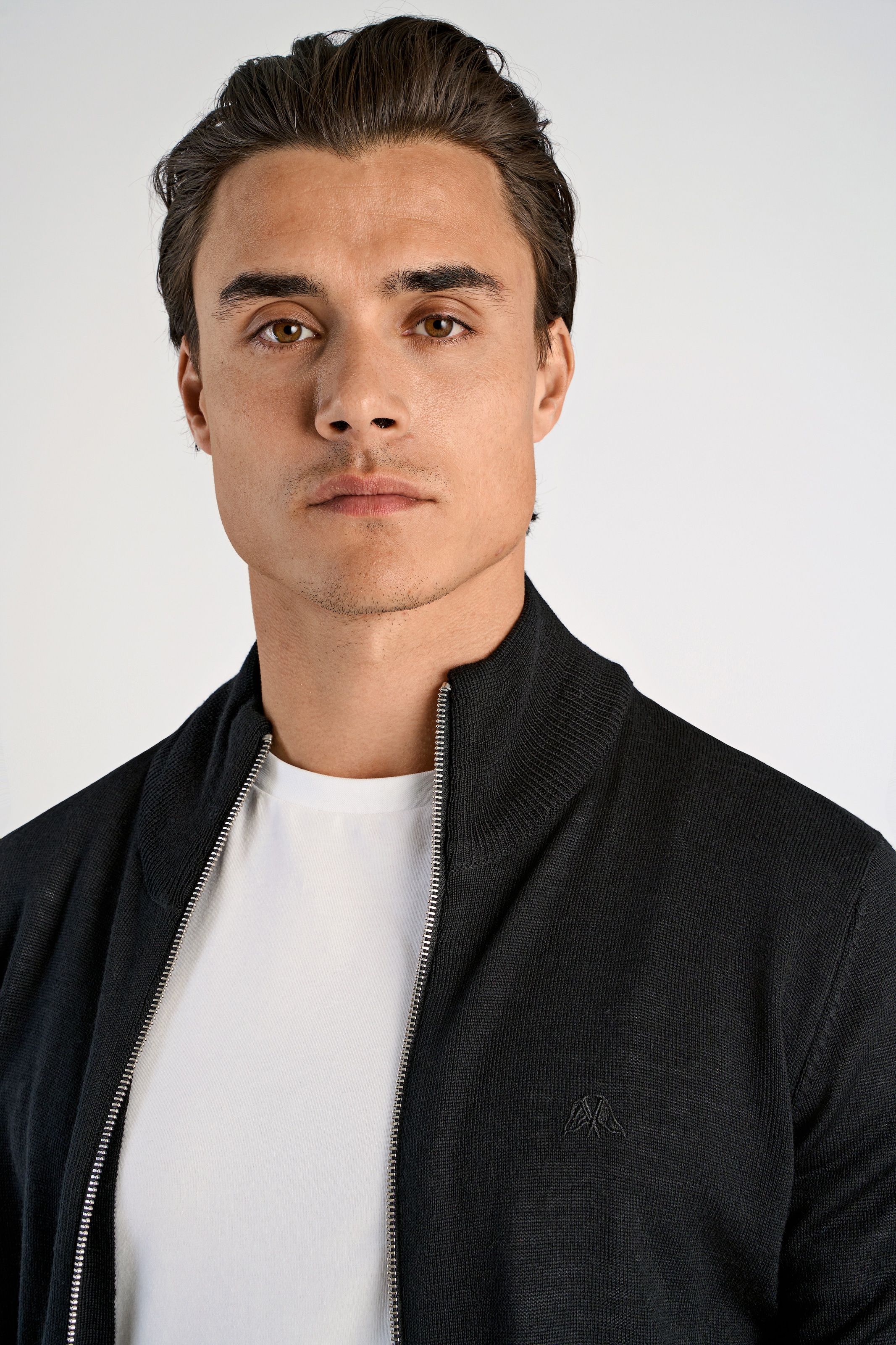 LINDBERGH Veste en tricot mit Stehkragen