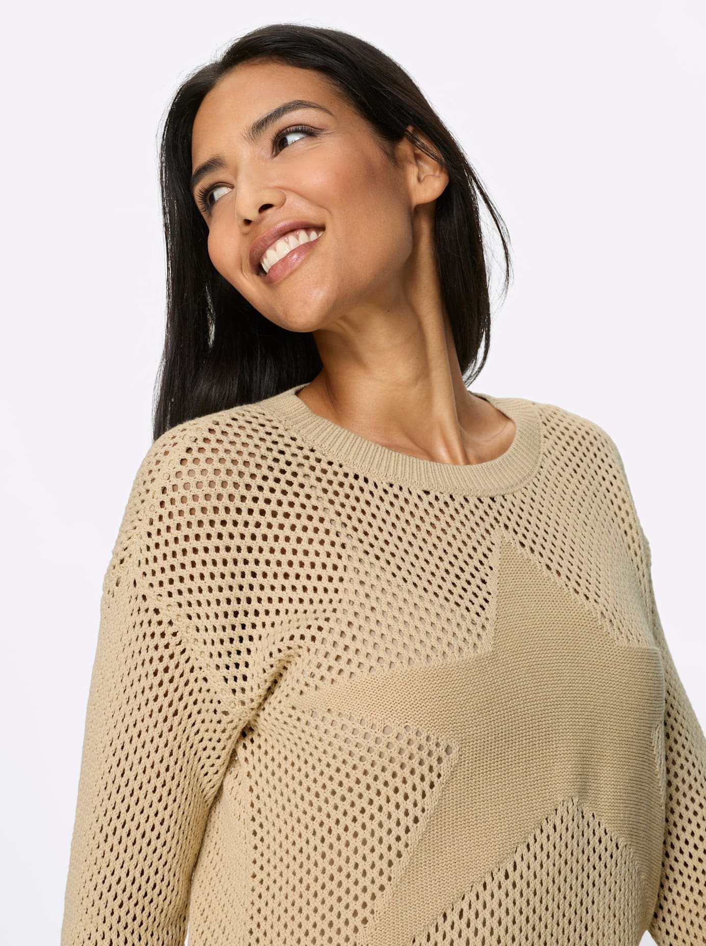 Classic Basics Pull ajouré »Ajour-Pullover«