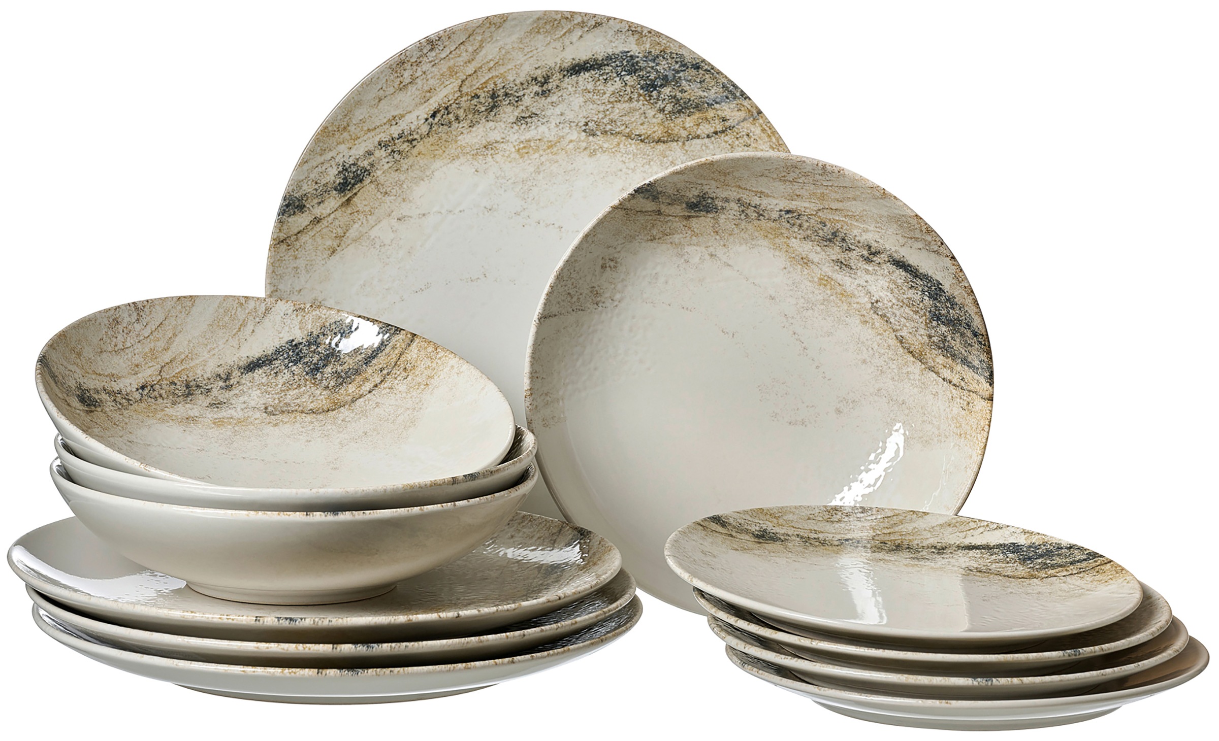 Image of Ritzenhoff & Breker Teller-Set "Arezzo"