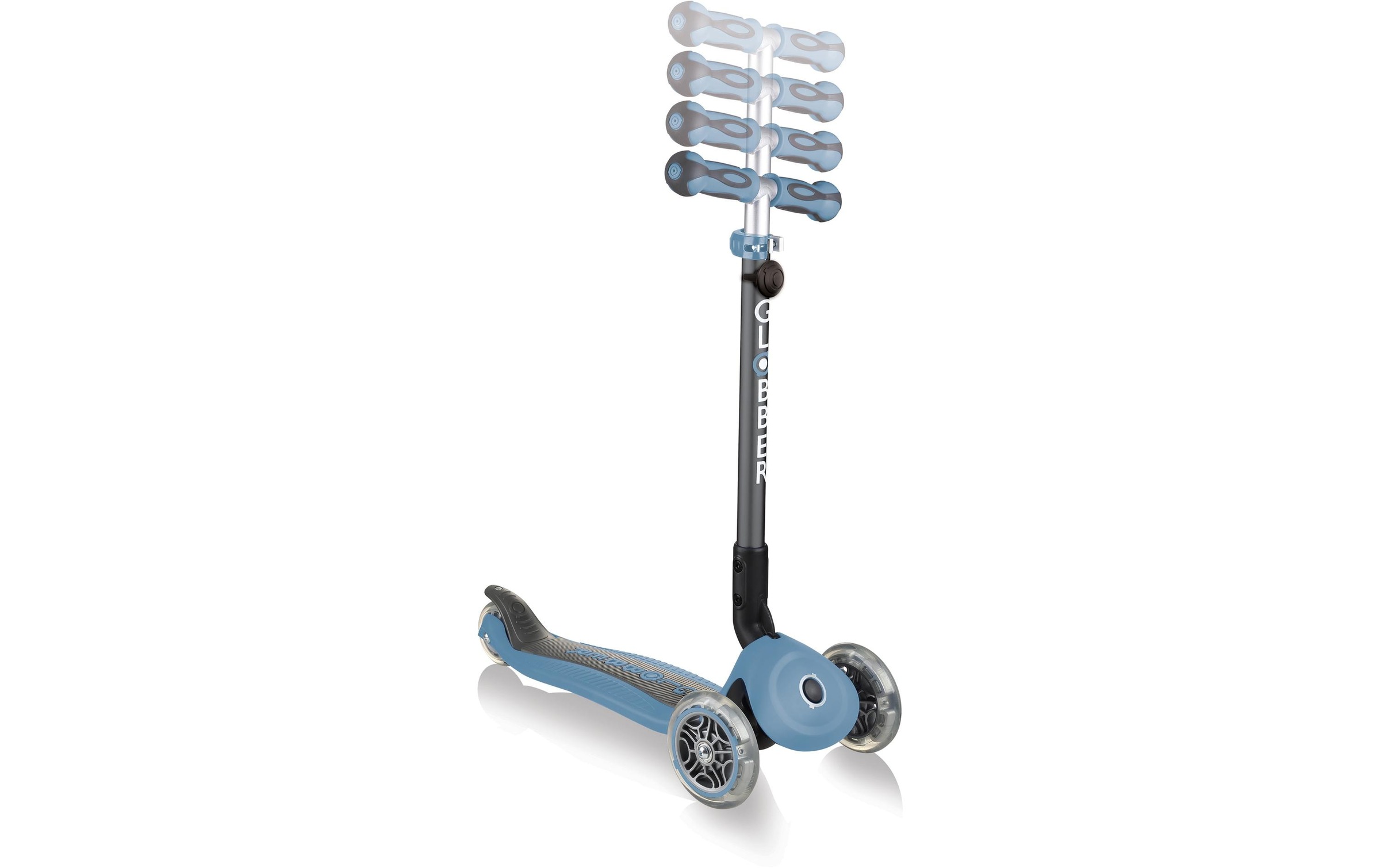 Globber Scooter »GO UP Deluxe Play, Ascheblau«