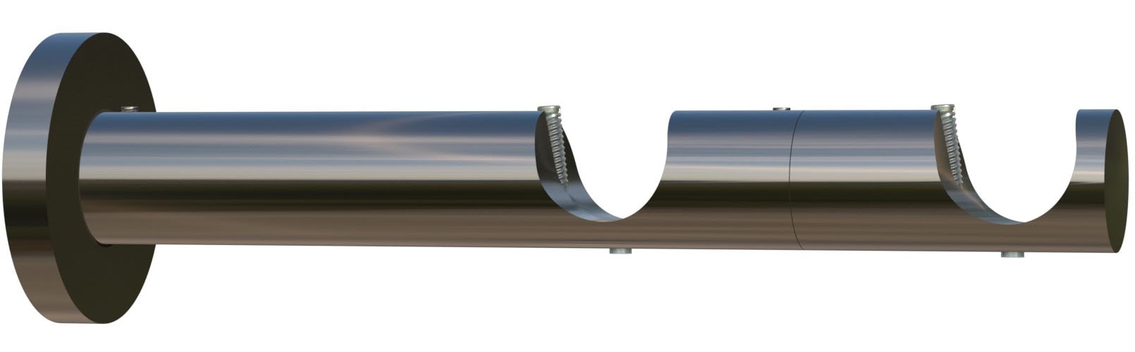 Image of indeko Kombiträger Ø 20 mm für Vorhangstangen und Innenlaufsysteme