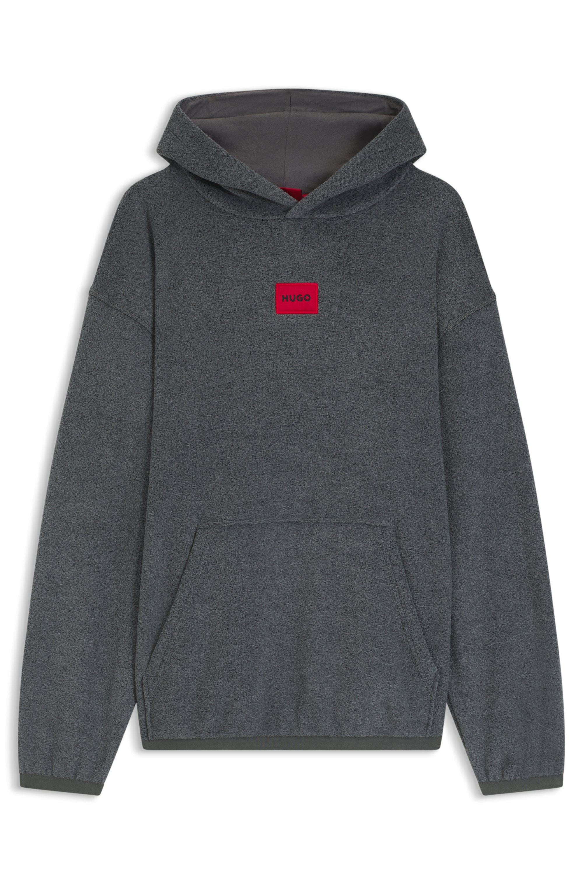 HUGO Underwear Hoodie , Relaxed Fit, Fleece-Qualität
