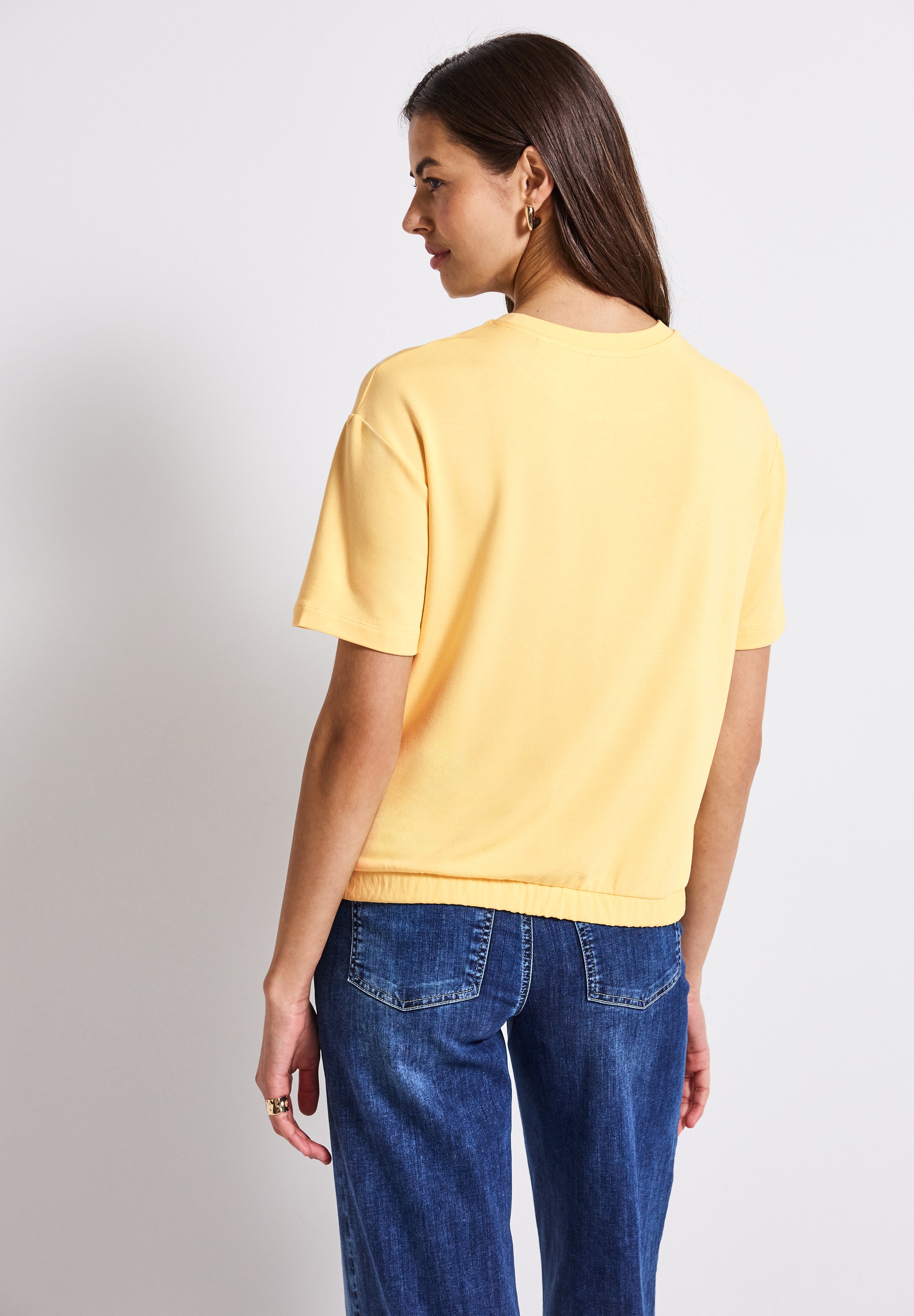 STREET ONE T-Shirt, mit Brusttasche