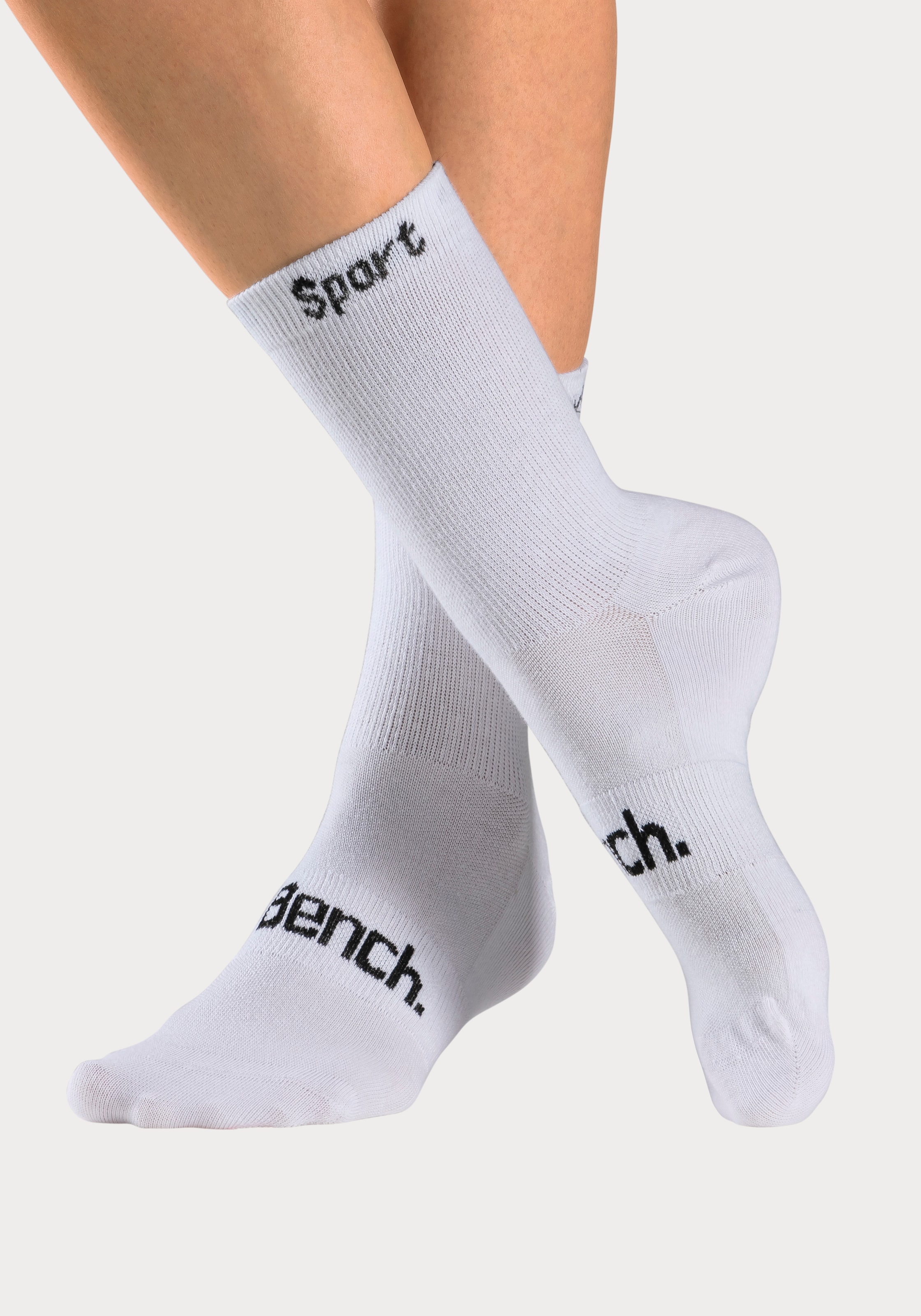 Bench. Sportsocken, (Packung, 6 Paar), mit antibakterieller Feuchtigkeitsregulierung