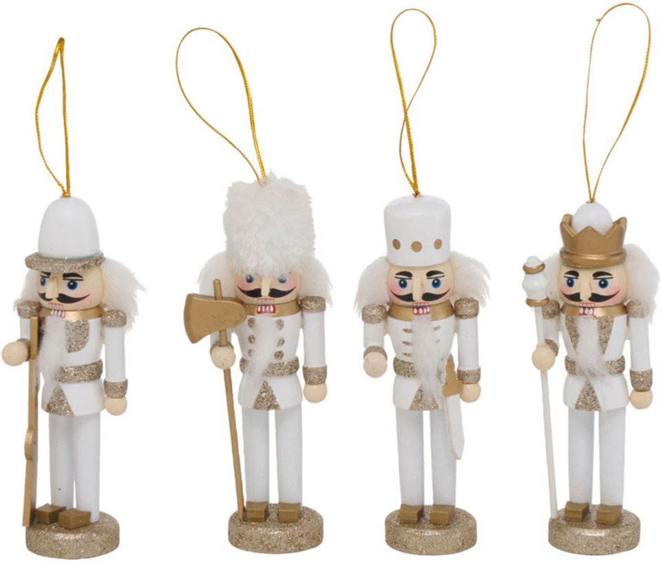 Image of BOLTZE Baumbehang »Metros«, (Set, 4 St.), Deko-Nussknacker aus Holz, Höhe ca. 14 cm bei Ackermann Versand Schweiz