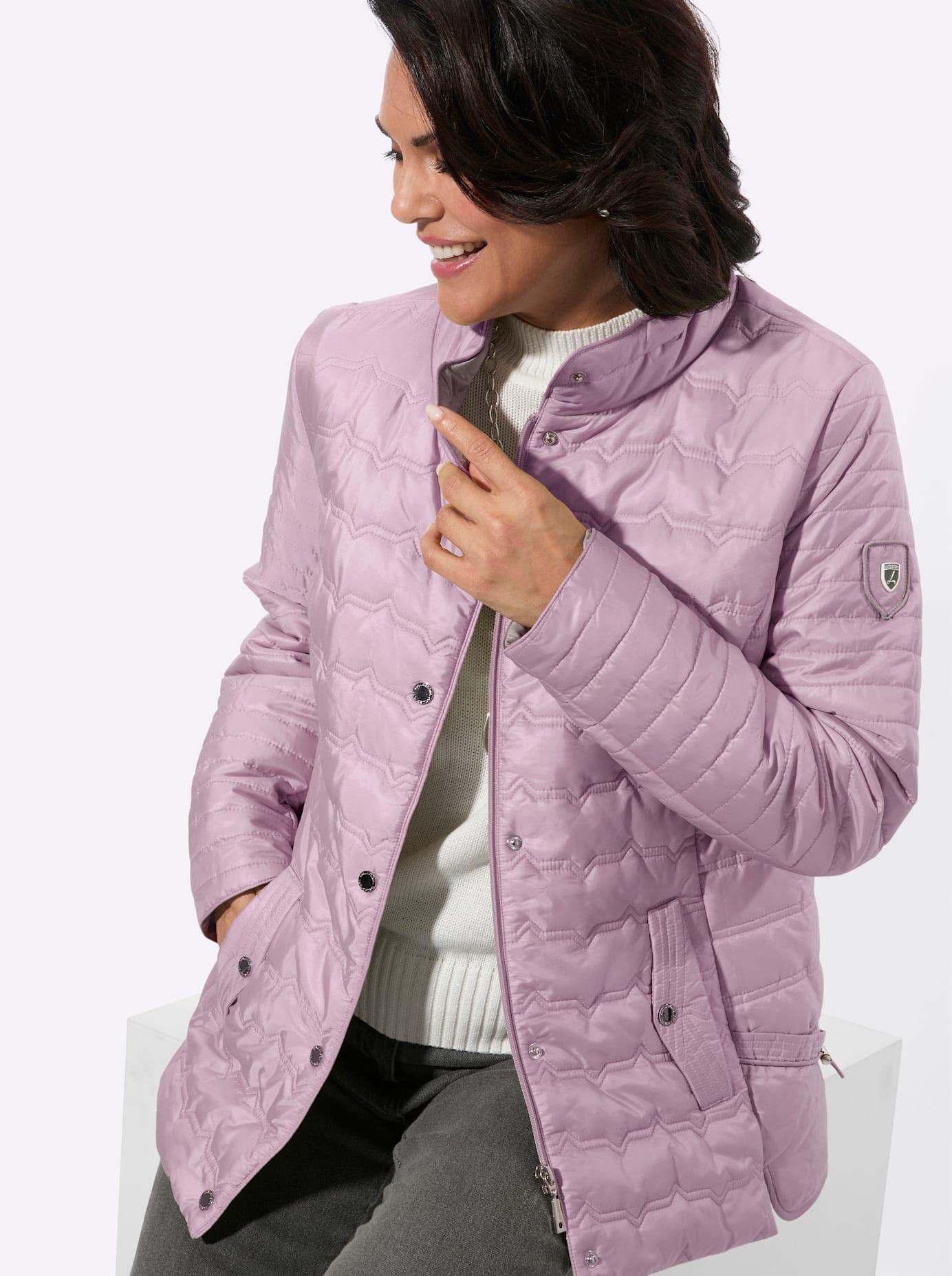 Casual Looks Veste matelassée ohne Kapuze