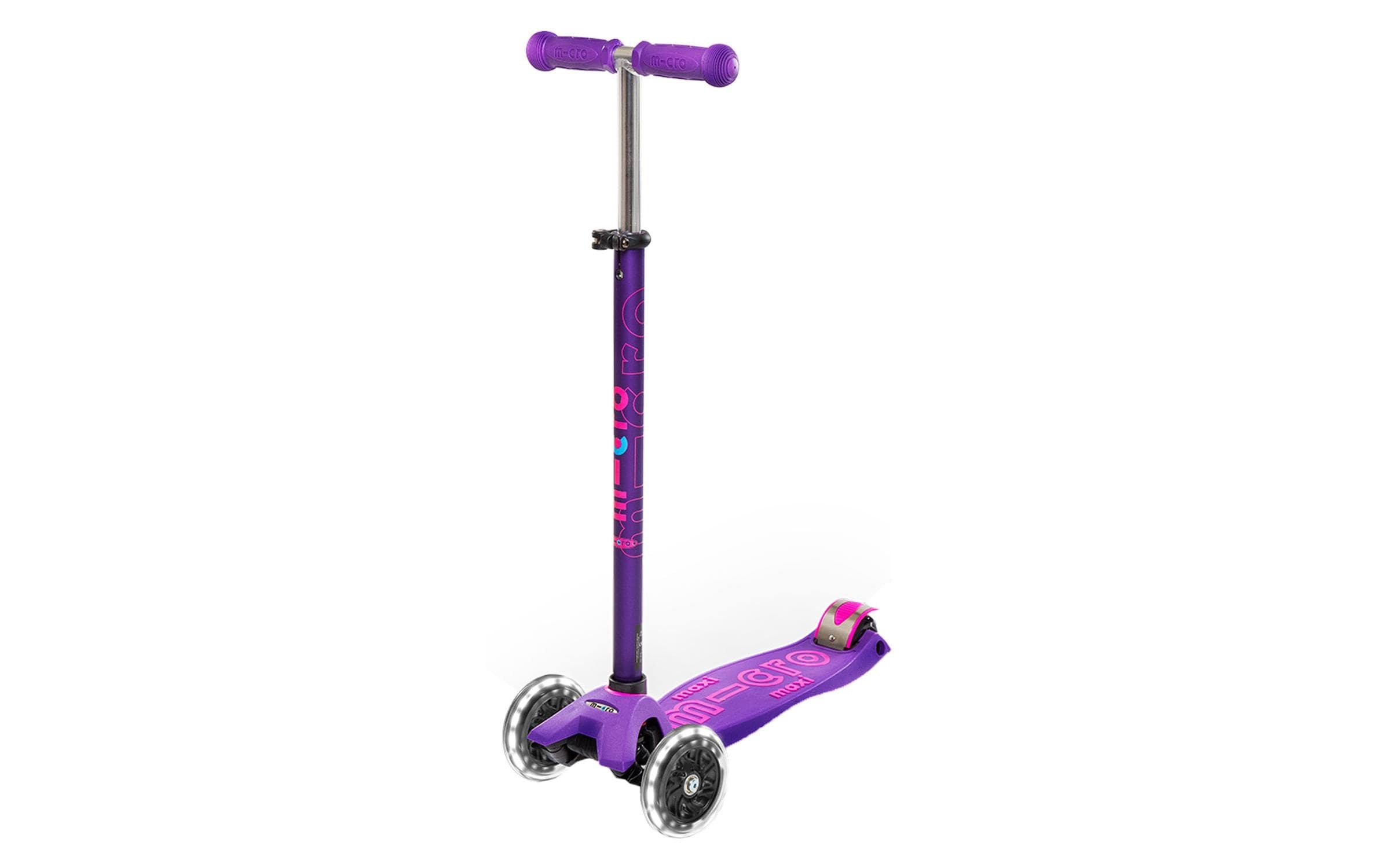 Micro Mobility Scooter »Deluxe LED Purple«