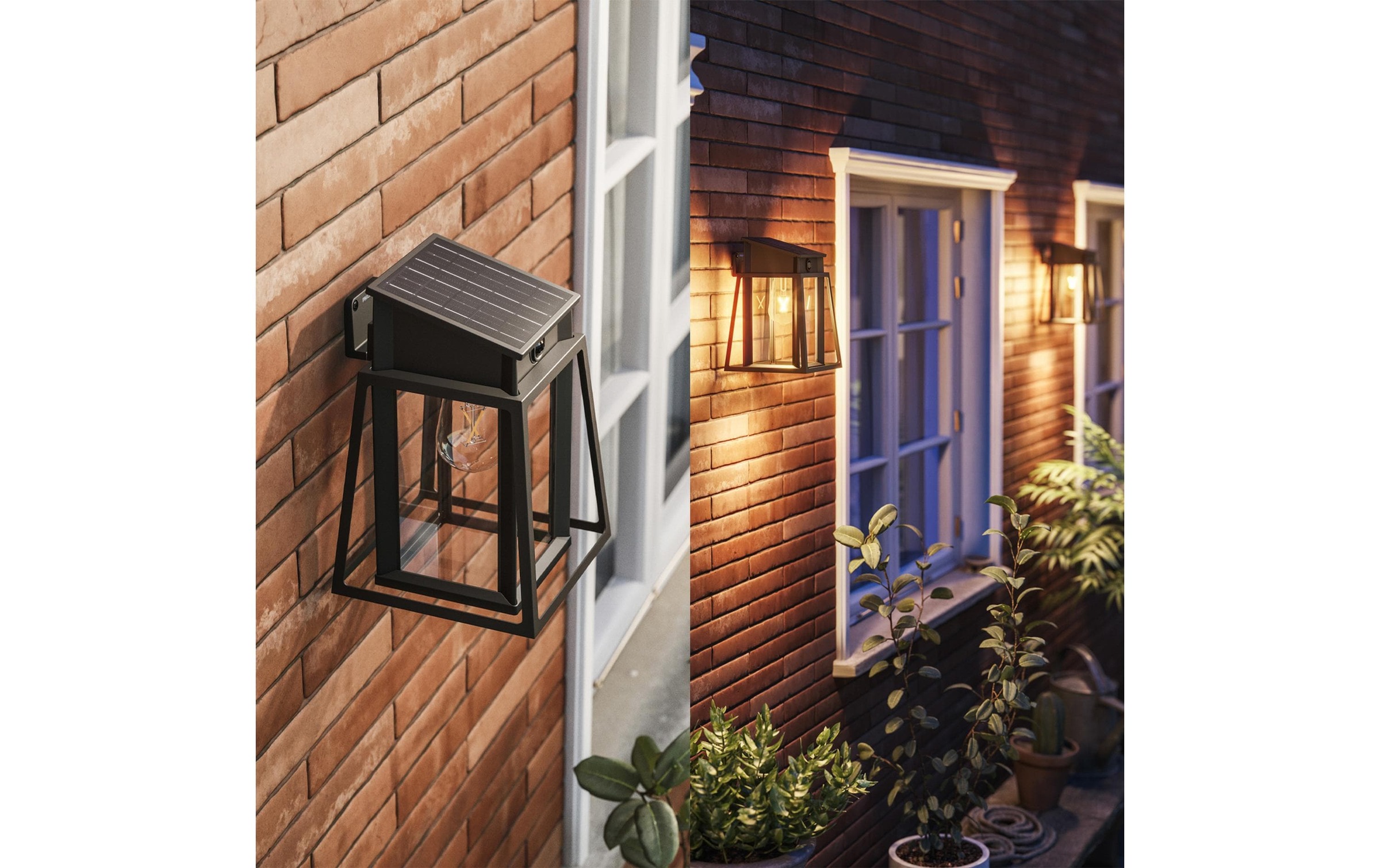 Philips LED Solarleuchte Warmweiss