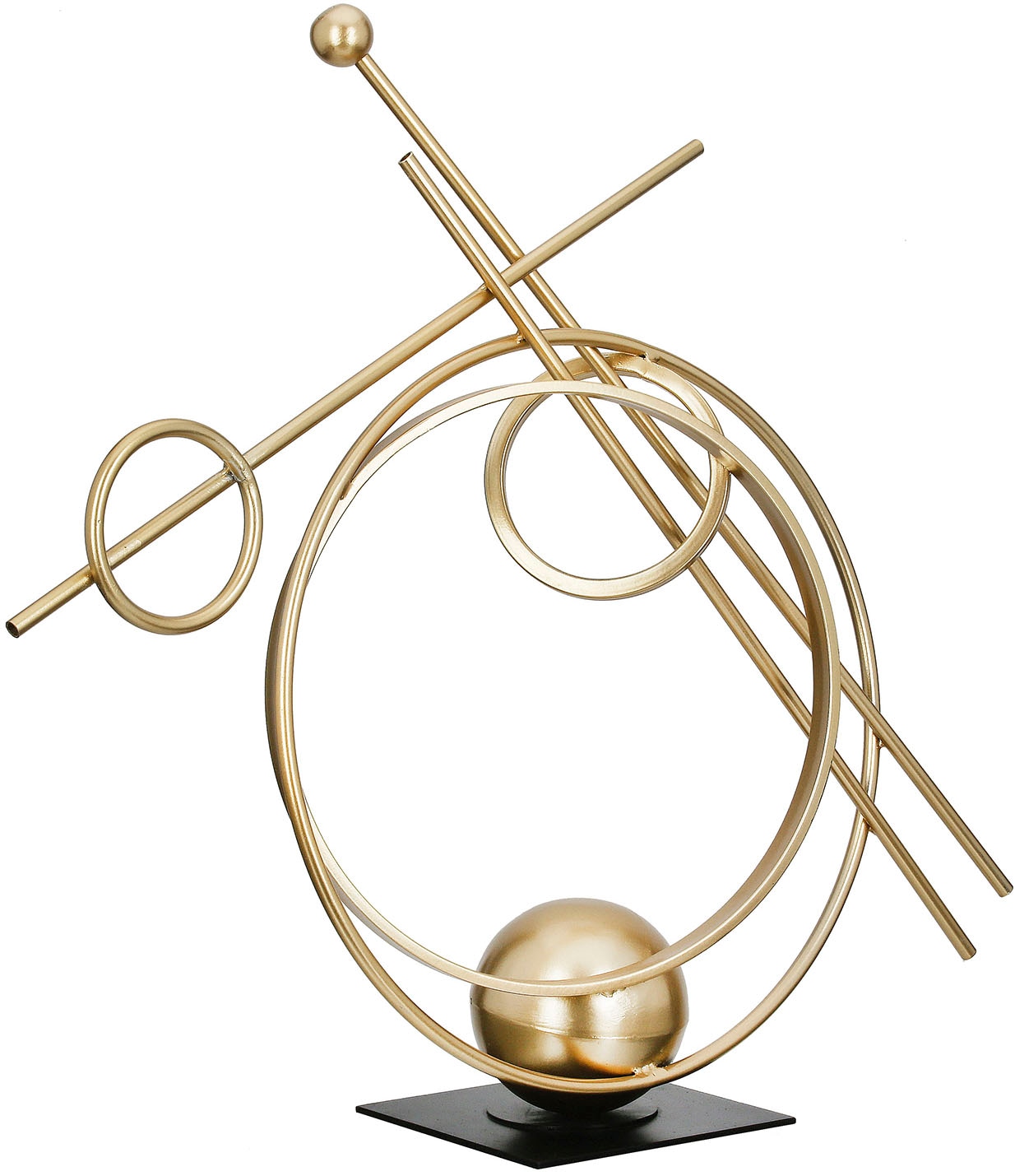 Image of Casablanca by Gilde Dekoobjekt "Skulptur Abstracto goldfarben H. 45,5 cm"