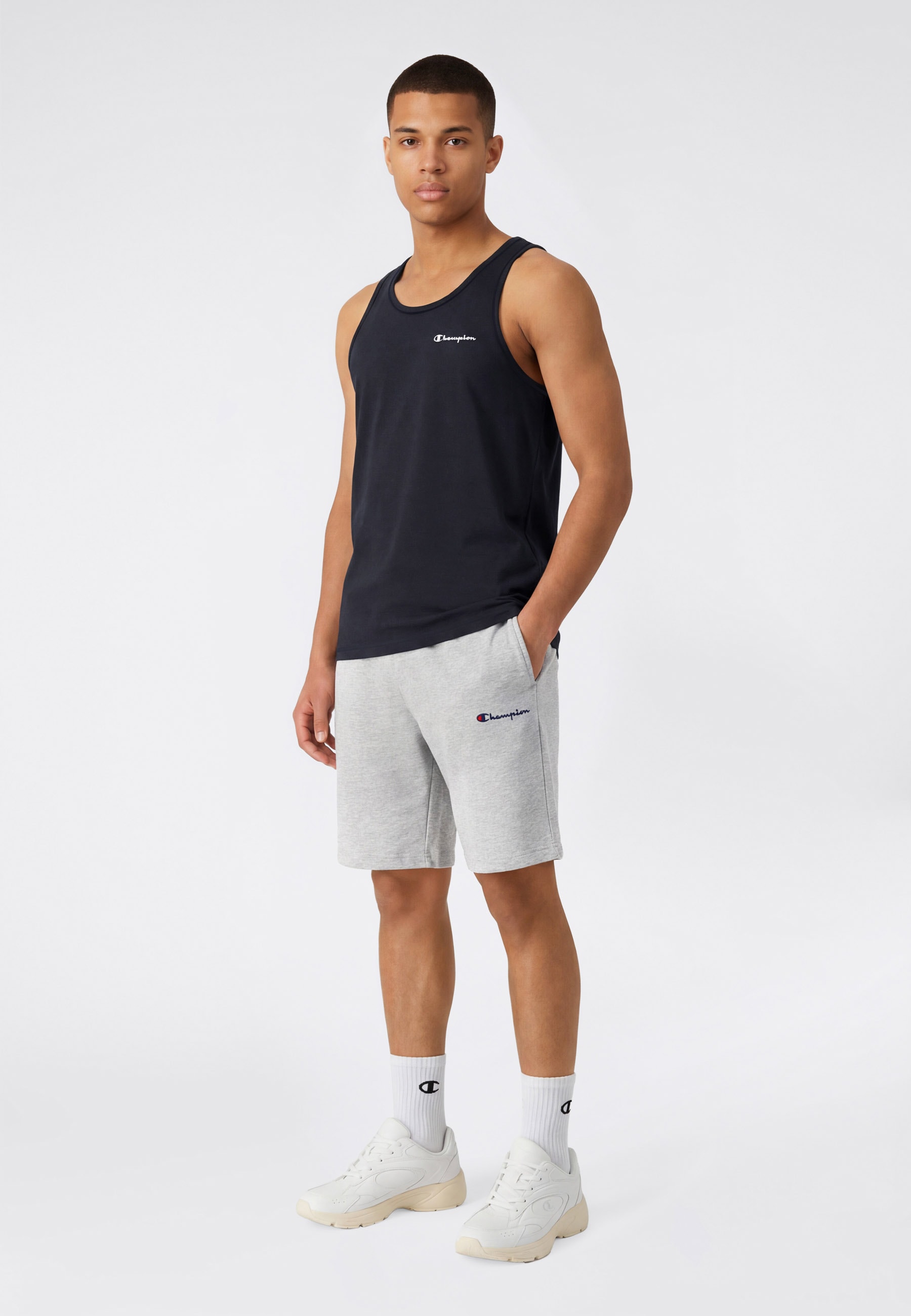 Image of Champion Tanktop "ICONS CONTRAST Tank" sportliche Schnittform, ohne Verschluss, Rundhalsausschnitt