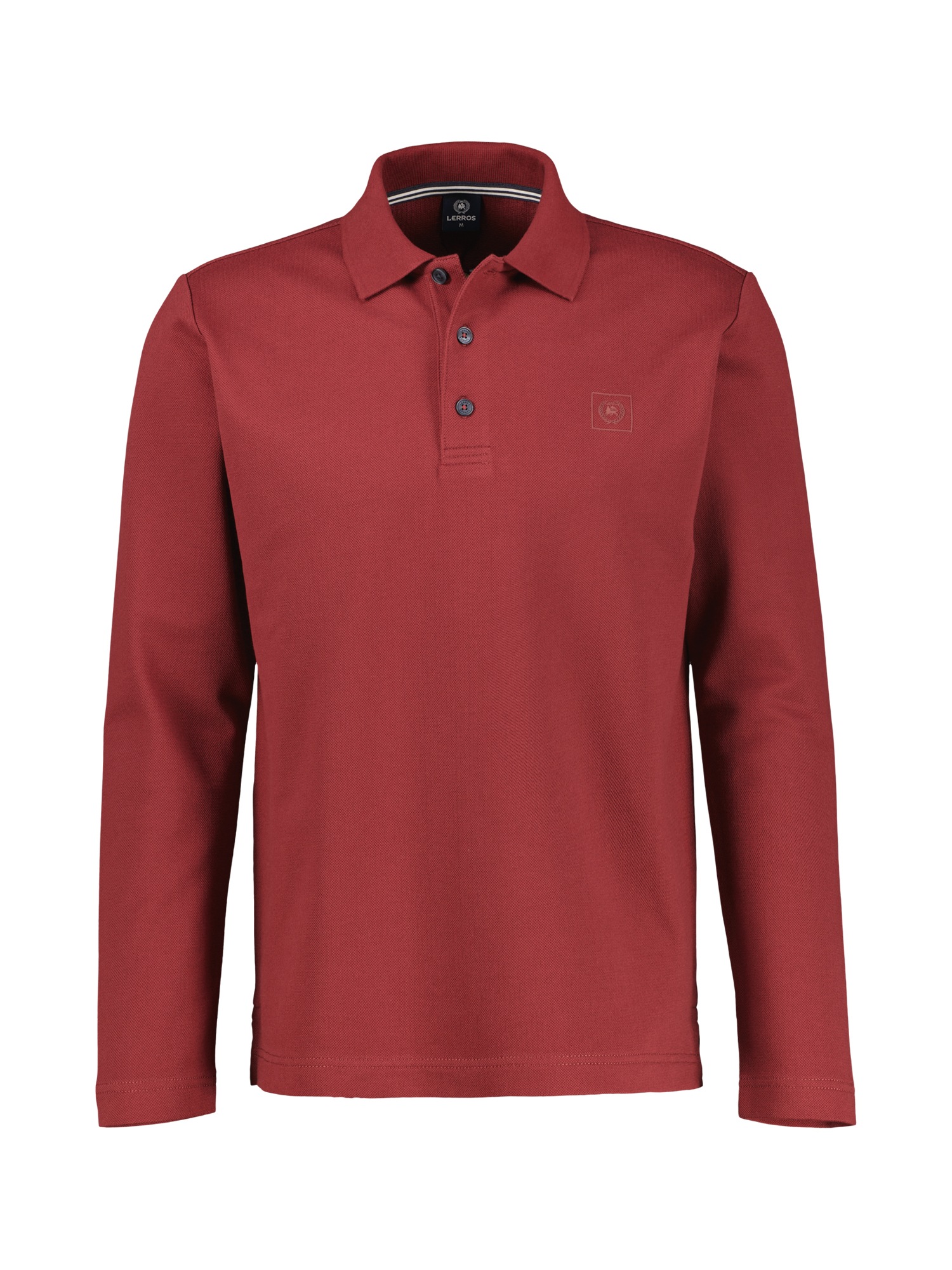 Image of LERROS Langarmshirt "Langarm-Poloshirt, sportiv und modisch"