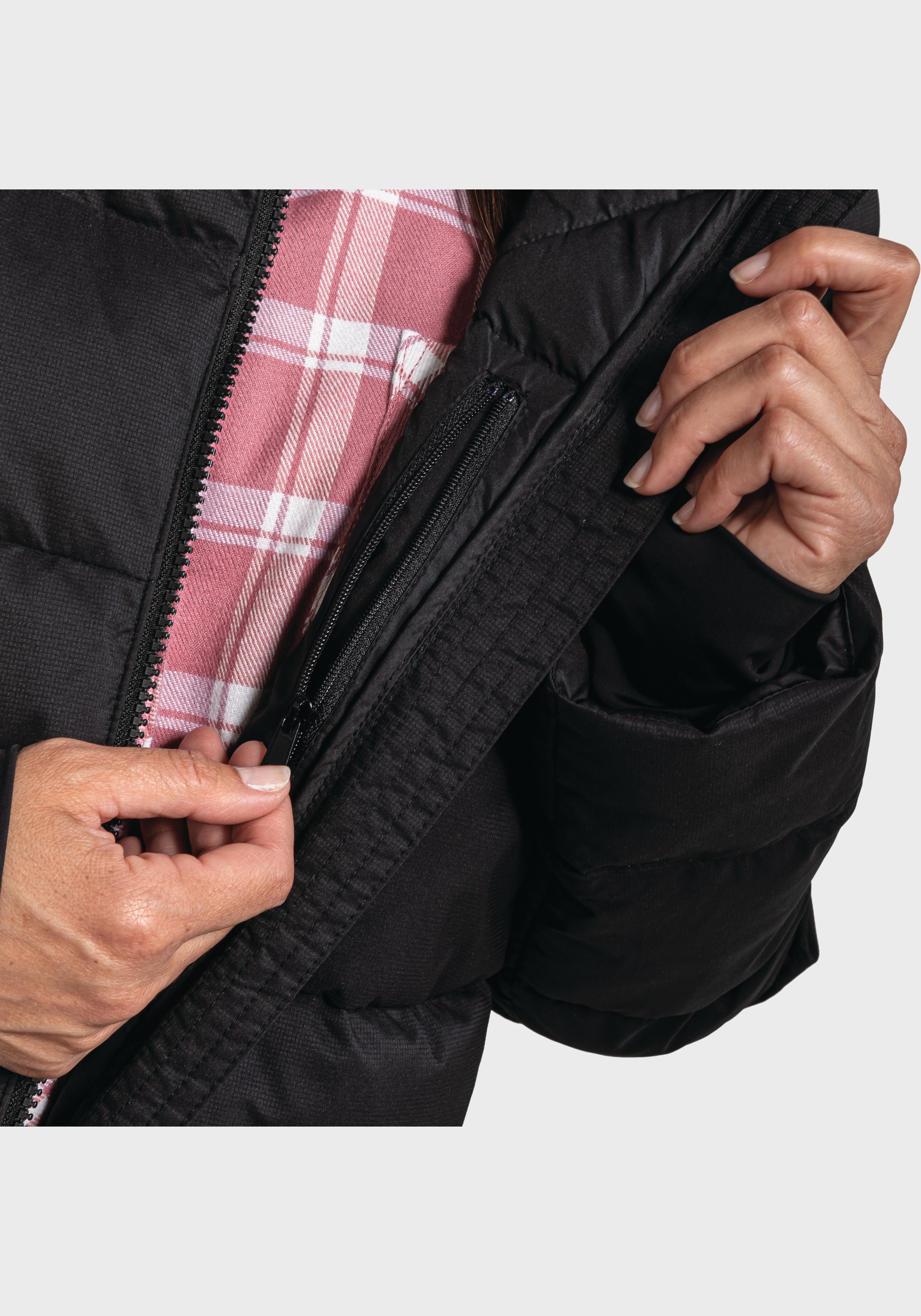 Schöffel Parka »Insulated Parka Boston L«, mit Kapuze