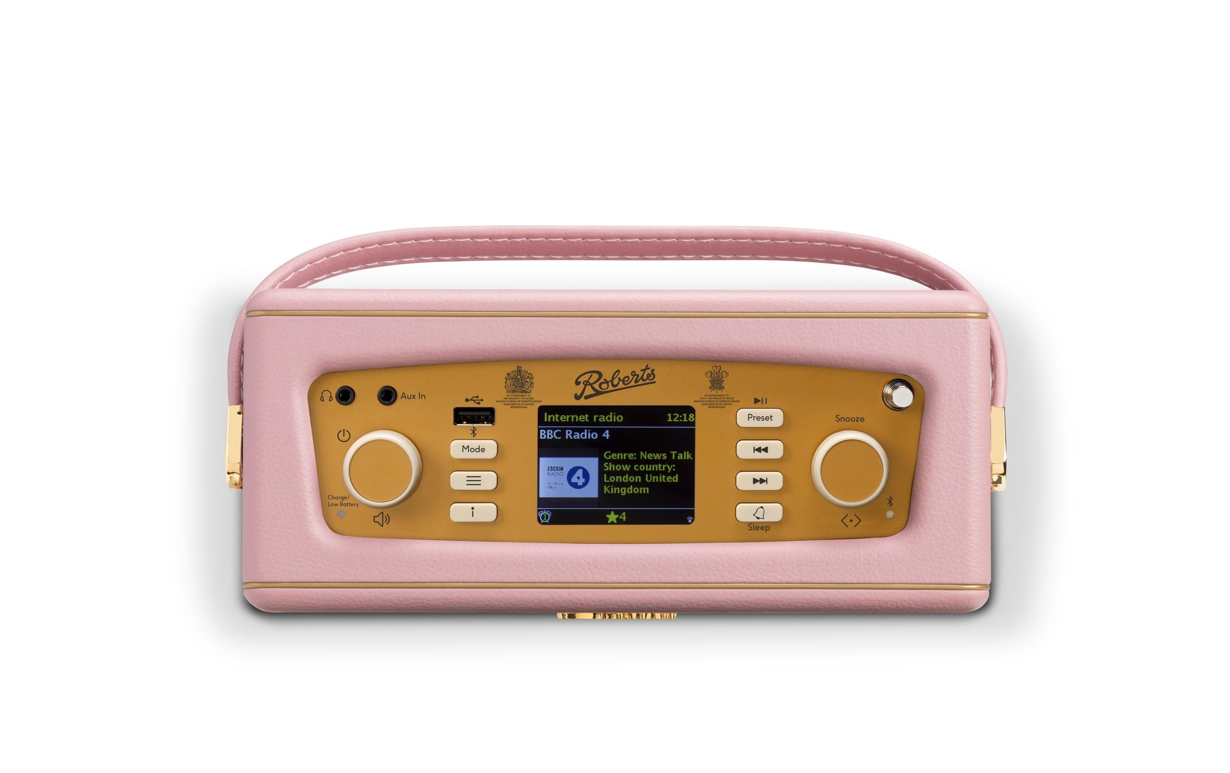 ROBERTS RADIO Digitalradio (DAB+) »Revival iStream«, (Bluetooth FM-Tuner-Internetradio-Digitalradio (DAB+)