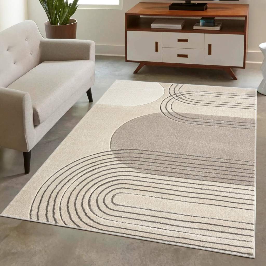 Carpet City Teppich »BONITO 7157«, rechteckig, Flachflor, Hochtief-Muster/ 3D-Effekt, Wohnzimmer