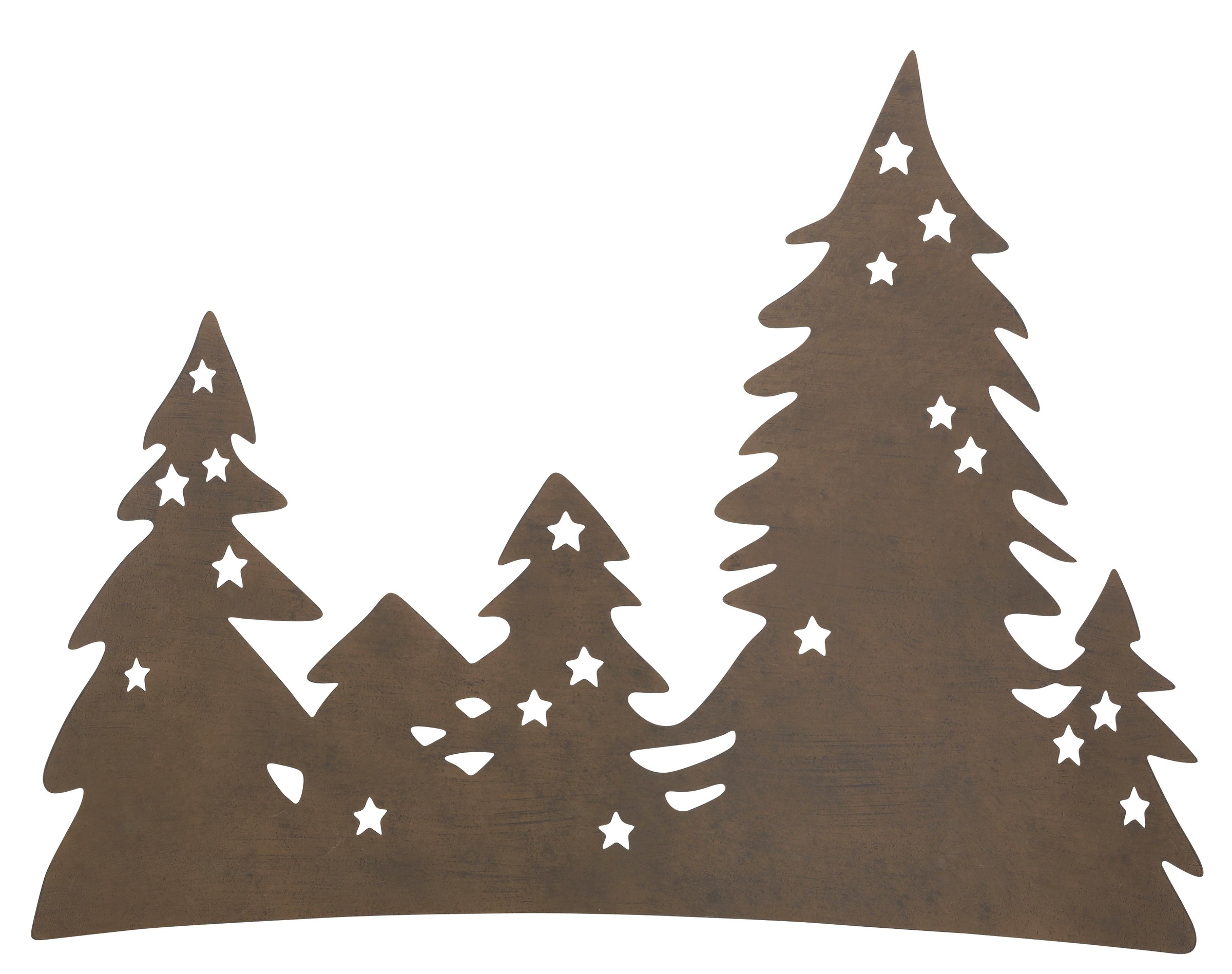 Dekobaum »Metall-Silhouette«