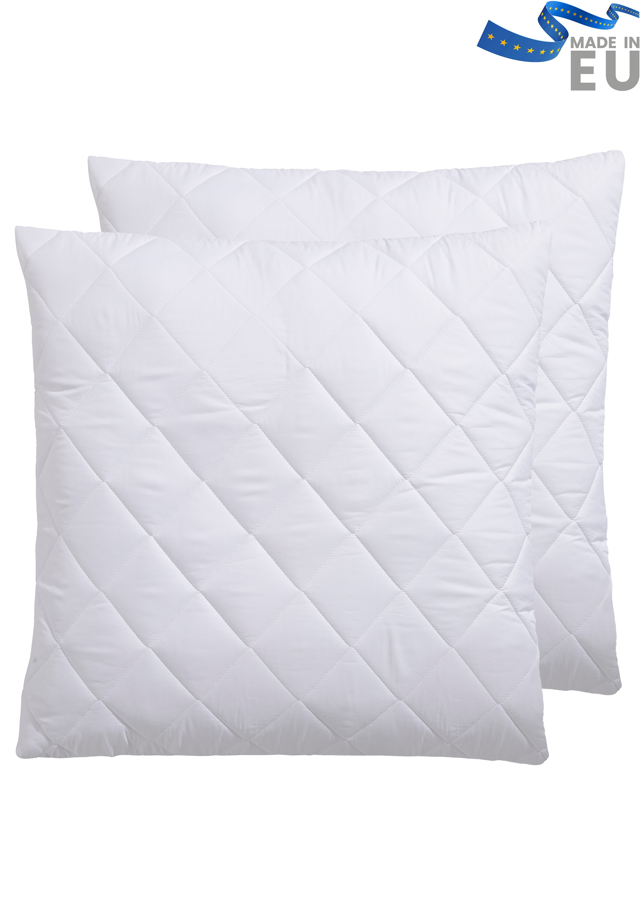 Image of GOODproduct Kopfkissen "Microlux Kopfkissen 40x80 cm, 80x80 cm" Füllung: Polyester Bezug: Polyester Spar-Set, 2-Tlg., 2 Stk. tlg. Kissen im Spar-Set