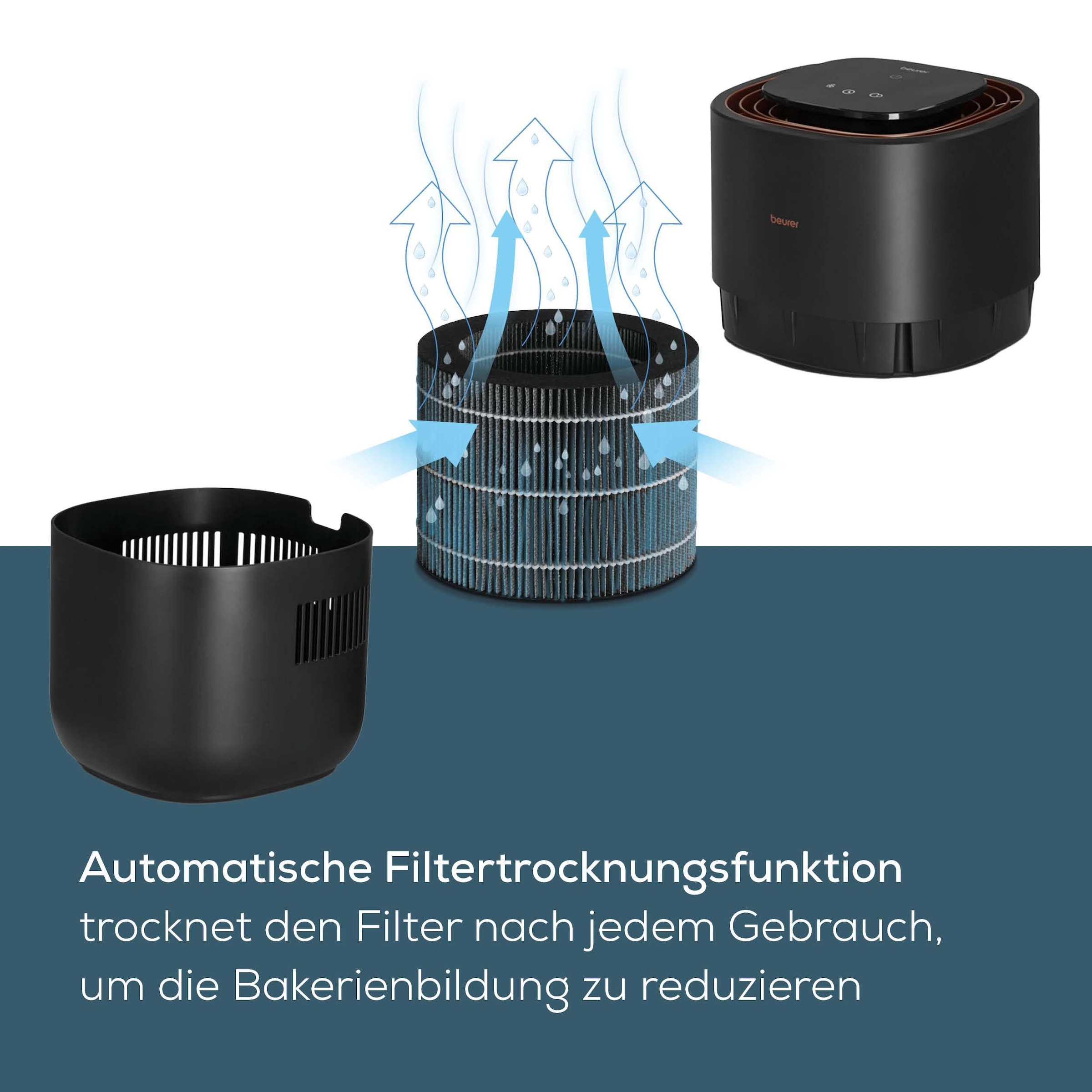 BEURER Humidificateur d'air »LB 300 Plus« 3 l Wassertank Pour pièces jusqu’à env. 45m²