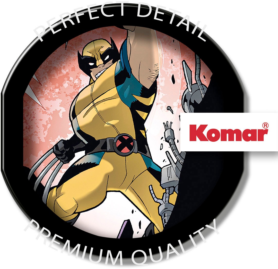 Komar Leinwandbild »X-Men Wolverine Slit - Grösse 30 x 60 cm«, Disney, (1 St., 30 x 60 cm (Breite x Höhe), Keilrahmenbild mit Echtholzrahmen, Kinderzimmer