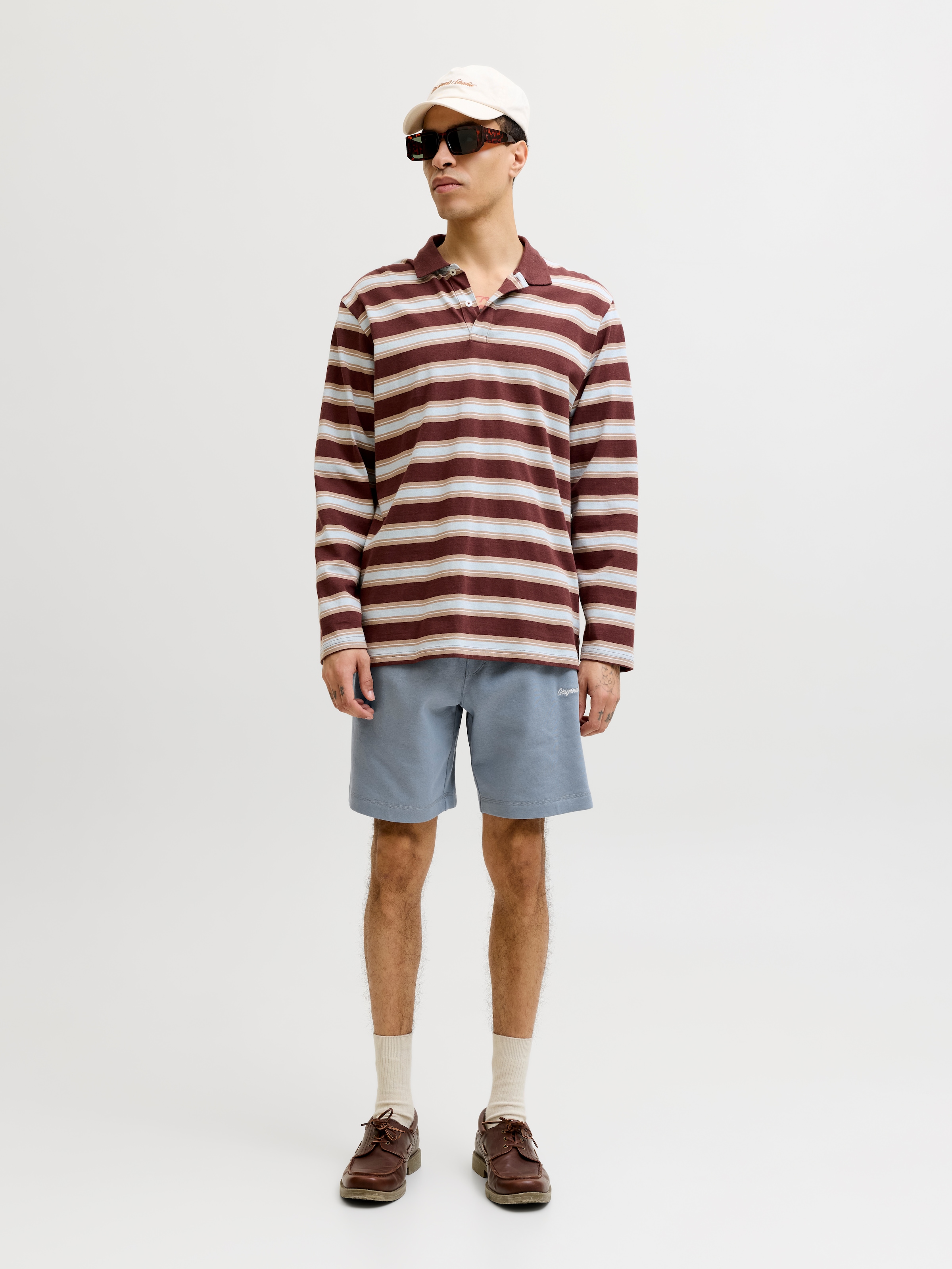 Jack & Jones Sweatshorts »JPSTKARL NORREBRO SWEAT SHORTS REG SN«  mélange coton, coupe décontractée