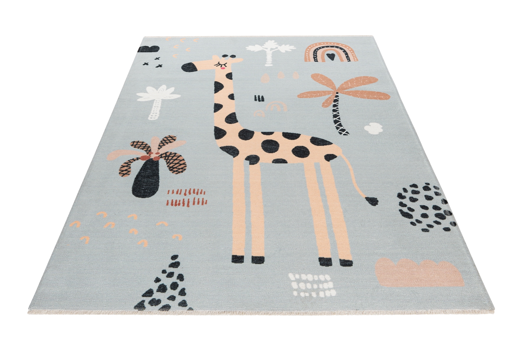 Kinderteppich »My Greta 625«, rechteckig, 6 mm Höhe, Spielteppich, bedruckt, Giraffe...