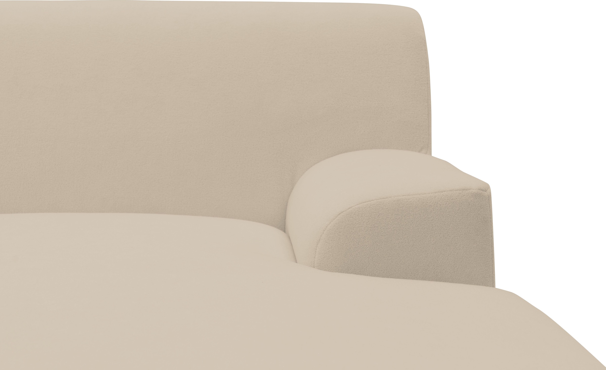 DOMO collection Ecksofa »Turah 2, L-Form, in Cord u. wasserabweisender Microfaser, Federkern«, B/T/H: 241/146/79 cm, incl. Zierkissen, wahlweise mit Bettfunktion