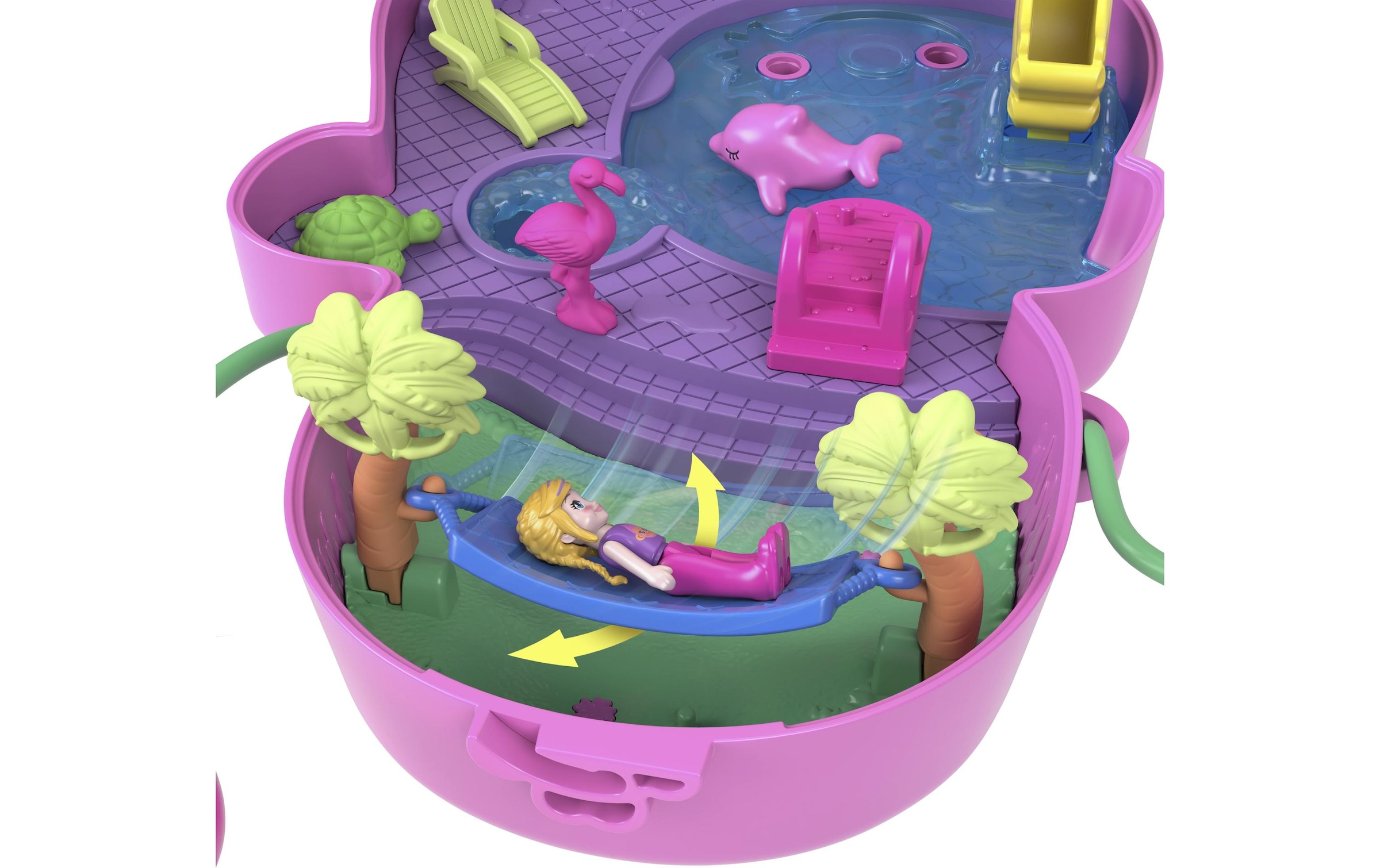 Polly Pocket Puppenhaus »Affenmama und Baby«