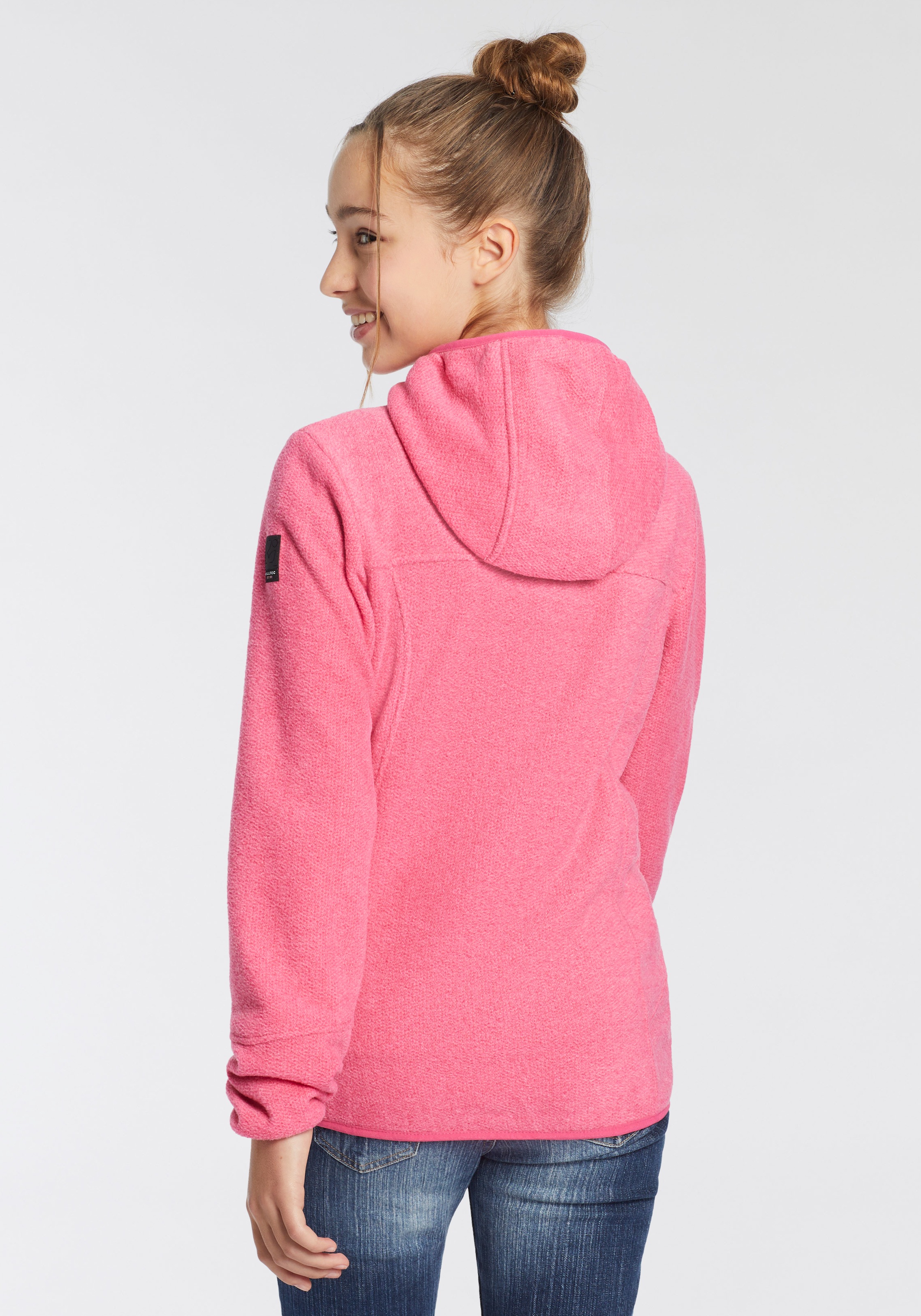 Killtec Fleecejacke »KOW 347 GRLS KNTFLC JCKT«, mit Kapuze, für Kinder