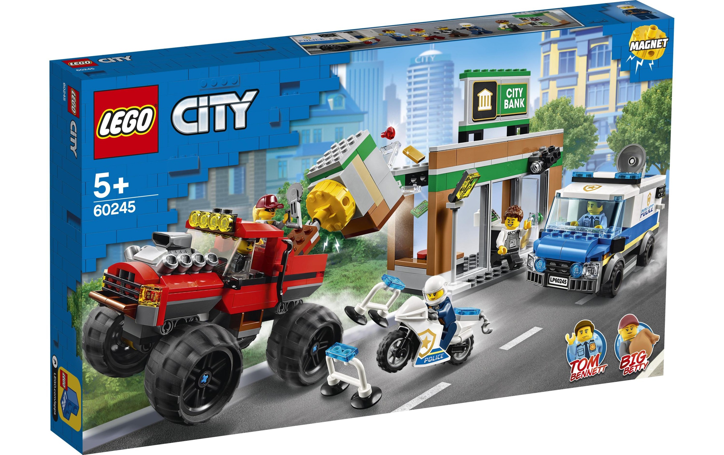 Image of LEGO® Spielbausteine »City Raubüberfall mit dem Monster-Truck«, (362 St.) bei Ackermann Versand Schweiz