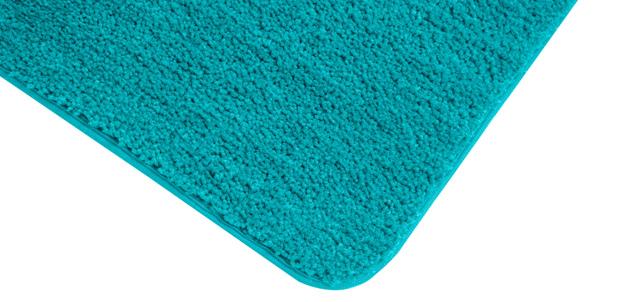 my home Badematte »Regona, Badteppich, Badvorleger, Badezimmer Teppich«, rutschhemmend beschichtet, fussbodenheizungsgeeignet-schnell trocknend-strapazierfähig, Uni Farben, besonders weich, als rechteckig und halbrund erhältlich