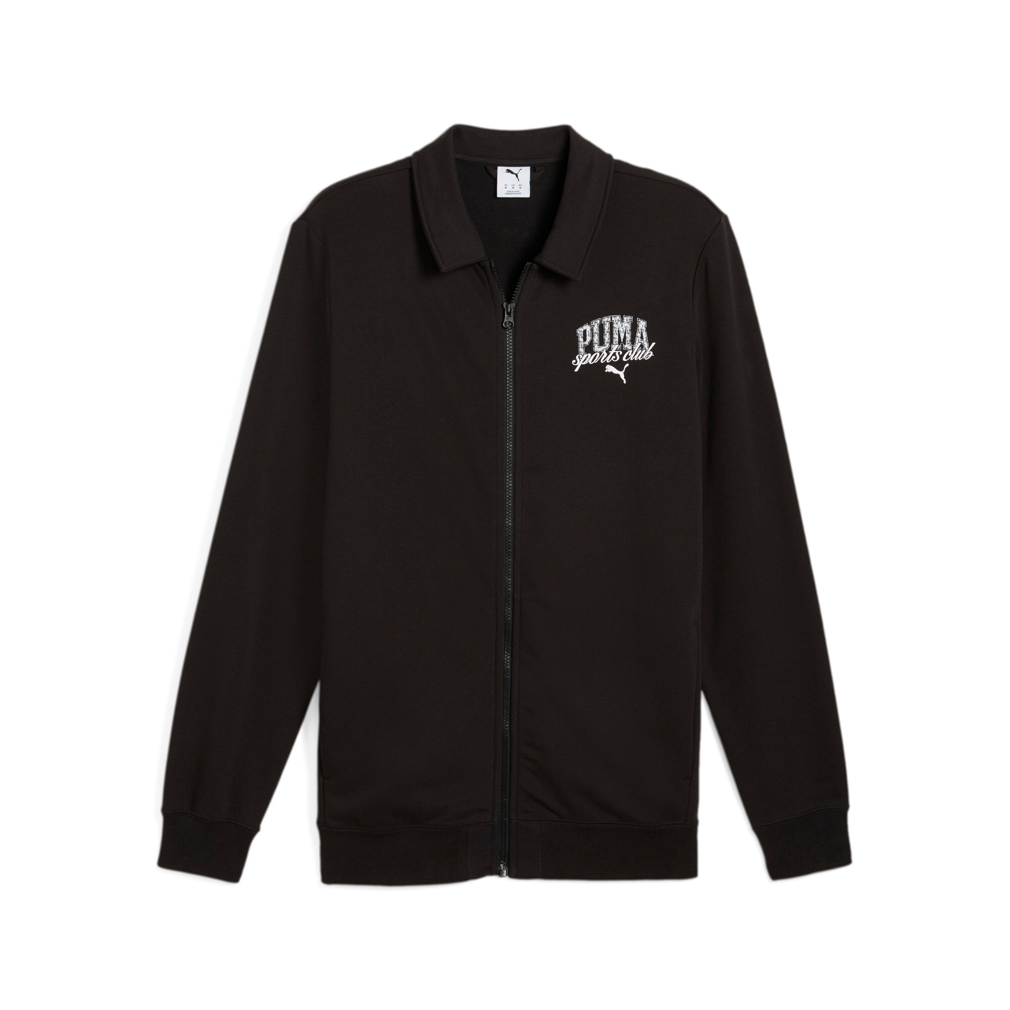 Image of PUMA Trainingsjacke "CLASS TRACK JACKET TR" ohne Kapuze mit Reissverschluss, mit Eingrifftaschen, mit Print-Applikationen