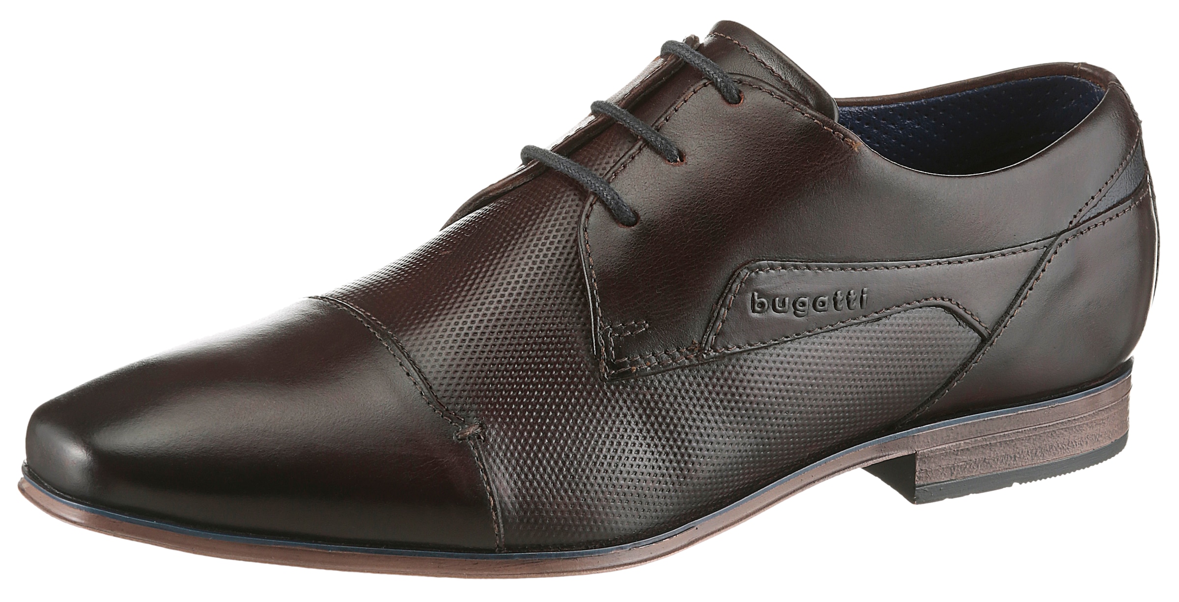 Image of bugatti Schnürschuh, Abendschuh, Businessschuh, Festtagsschuh mit Hand Finish