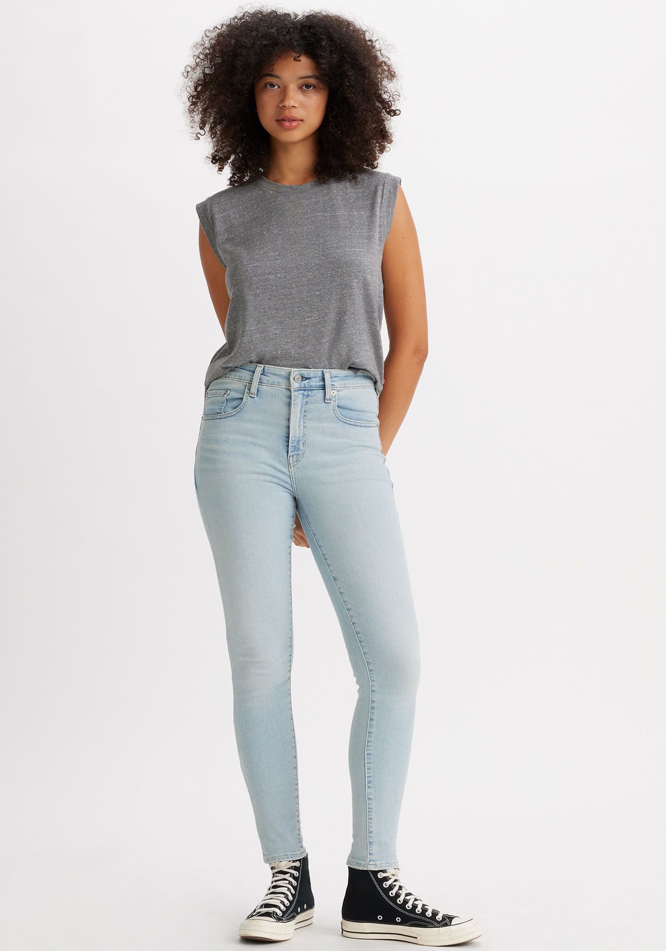 Levi's® Skinny-fit-Jeans »721 High rise skinny«, mit hohem Bund