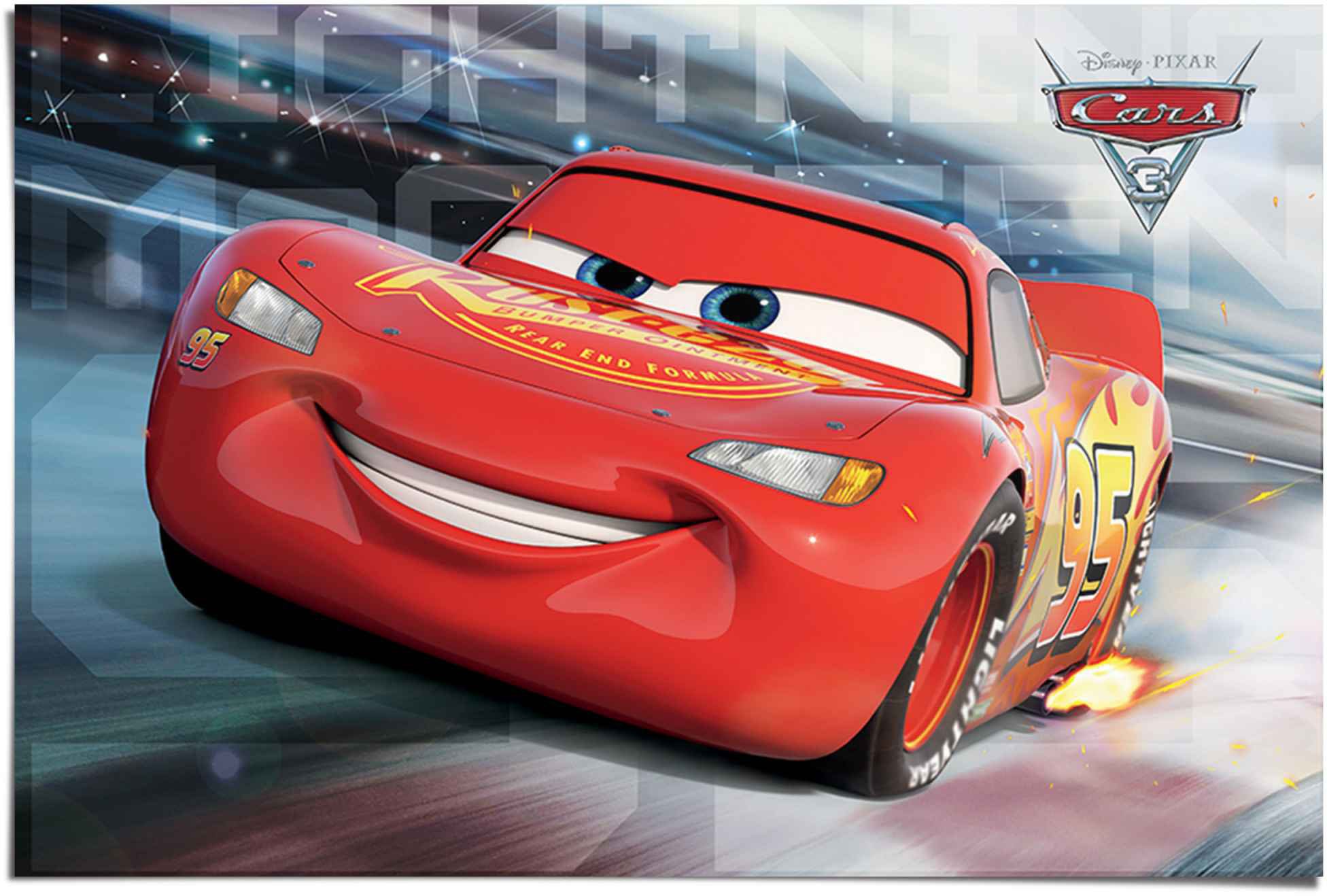 Image of Reinders! Poster »Disney`s Cars 3 Mcqueen«, (1 St.) bei Ackermann Versand Schweiz