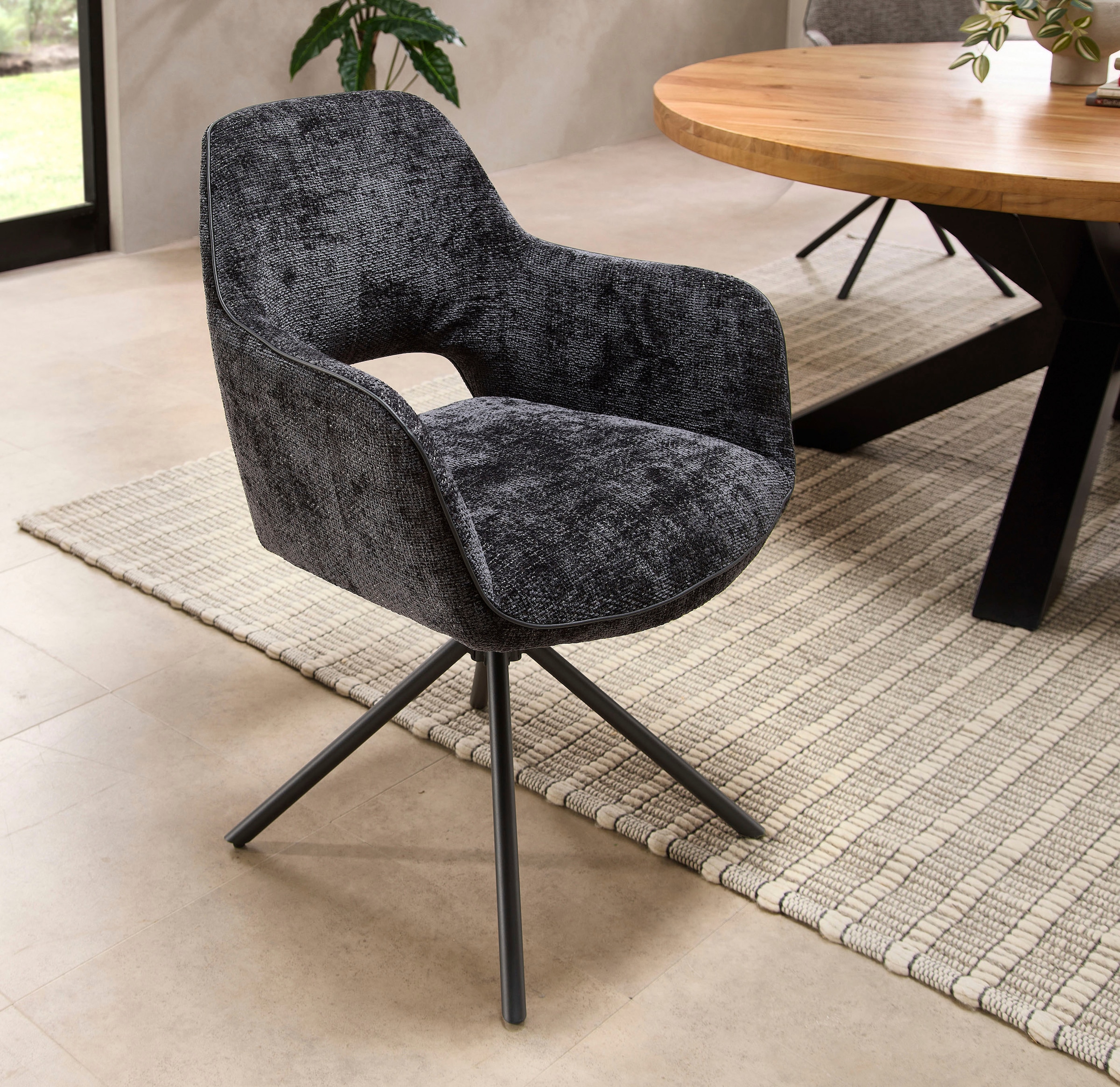 Stolkom Armlehnstuhl »Adriana« (Set) 2 Stk.180 grad drehbar mit Auto-Return